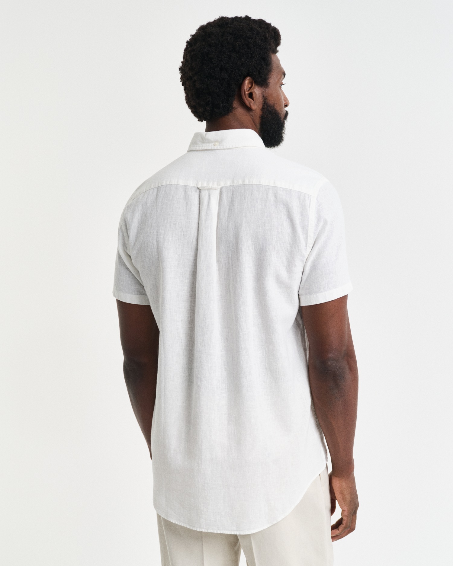 Gant Kurzarmhemd »REG COTTON LINEN SS SHIRT«