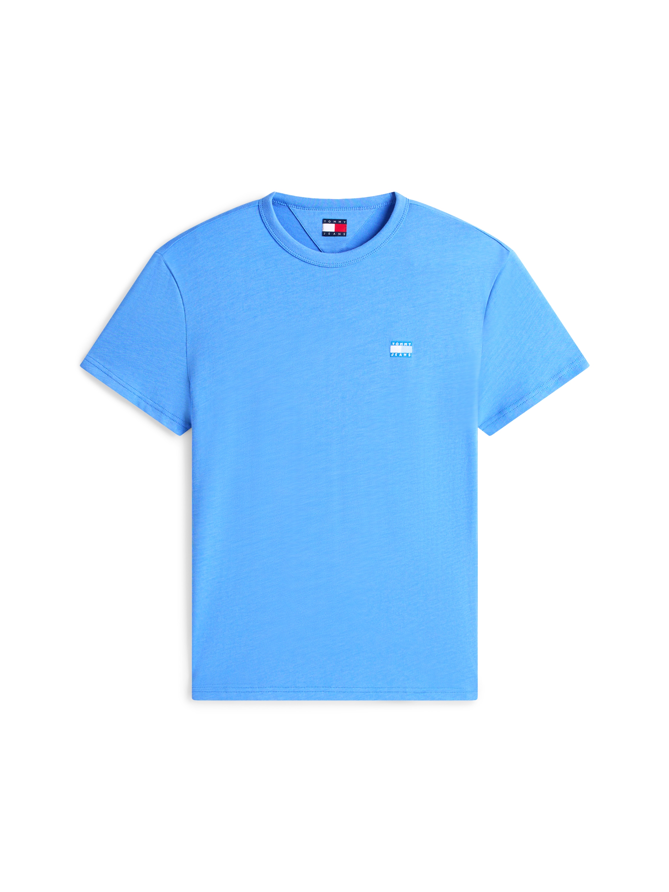 Tommy Jeans T-Shirt »TJM REG BADGE« Rundhals, Jersey, meliert, regular fit