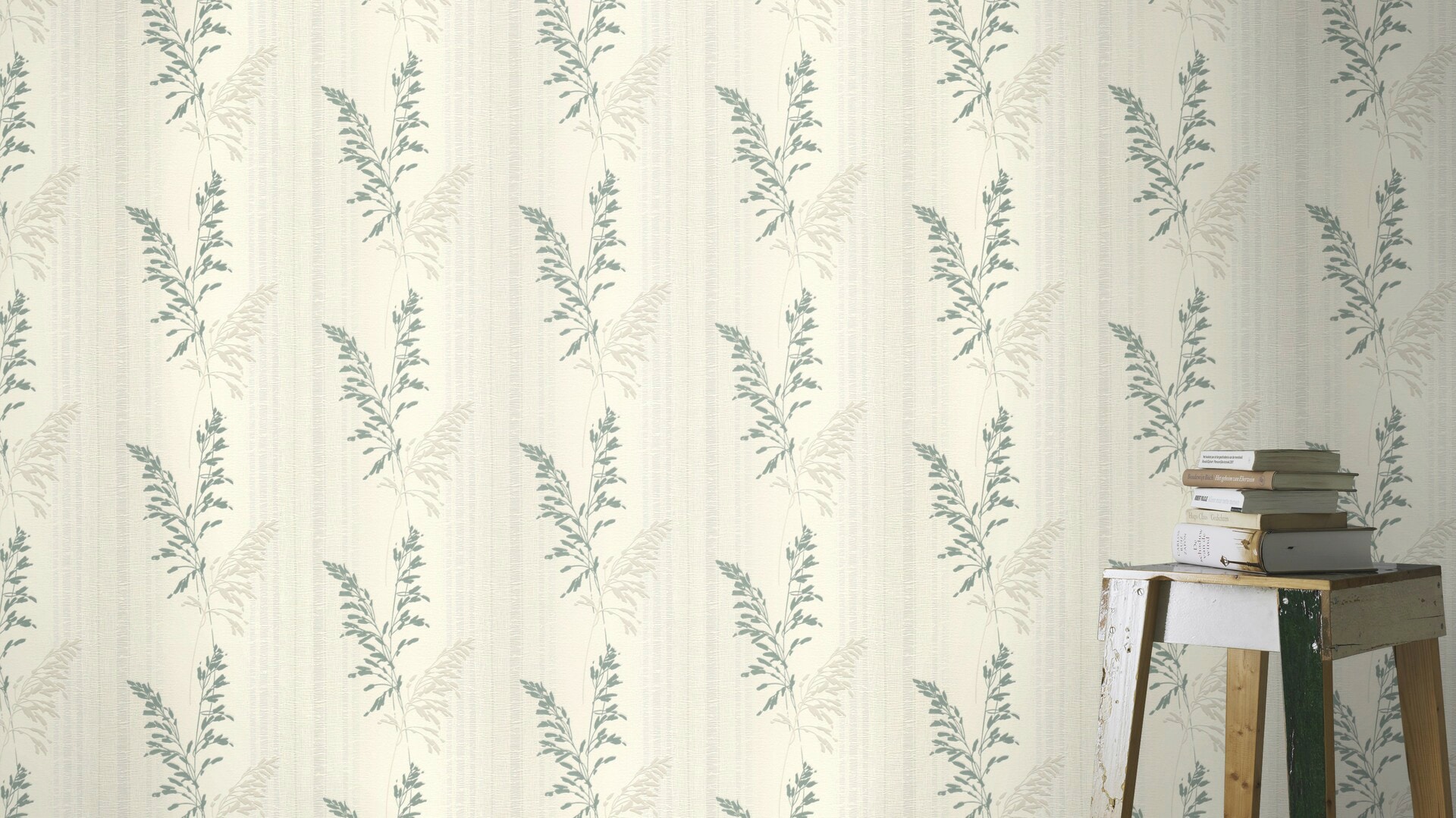 Rasch Vliestapete »Tapetenwechsel II« mit Pflanzen auf textiler Struktur