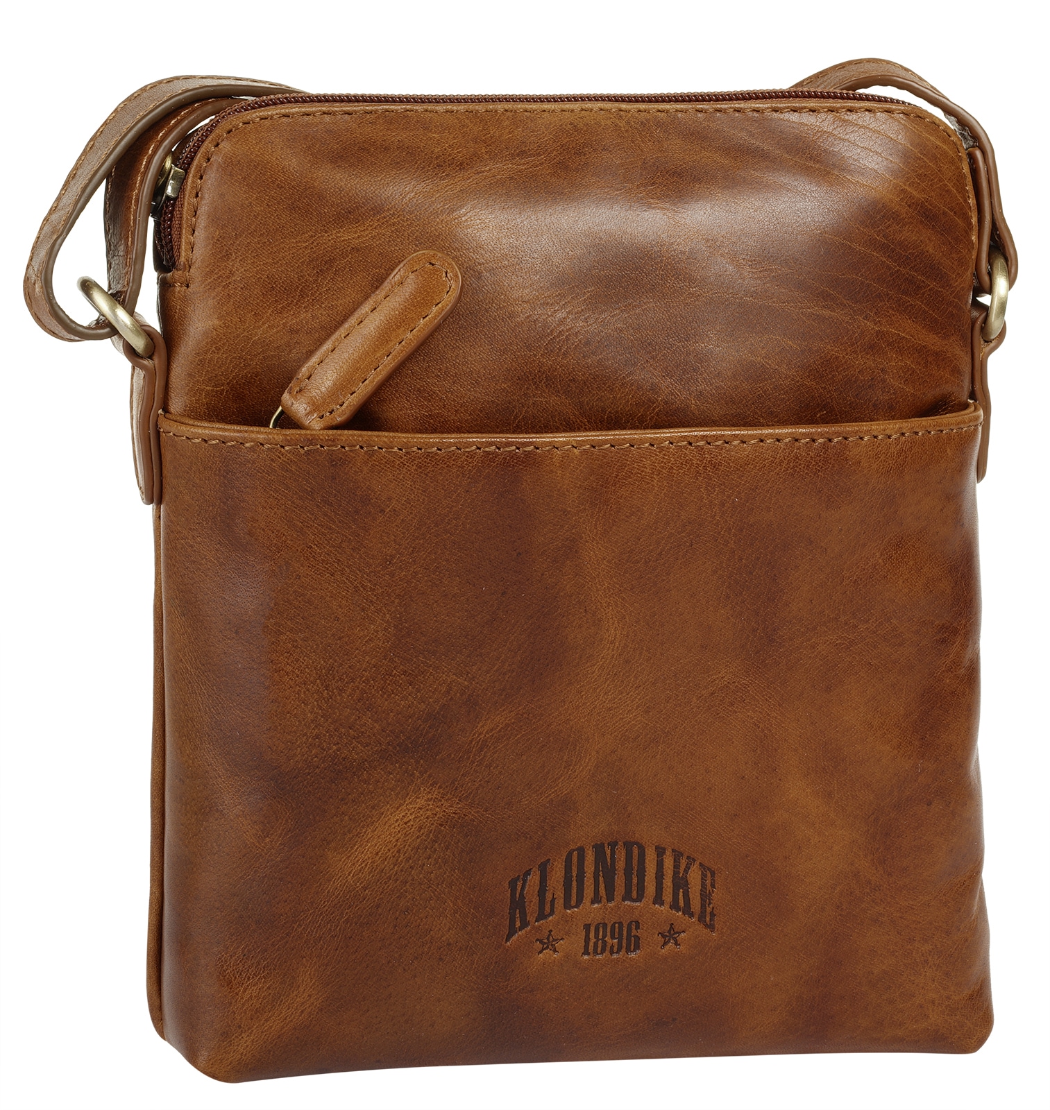 Klondike 1896 Umhängetasche, echt Leder
