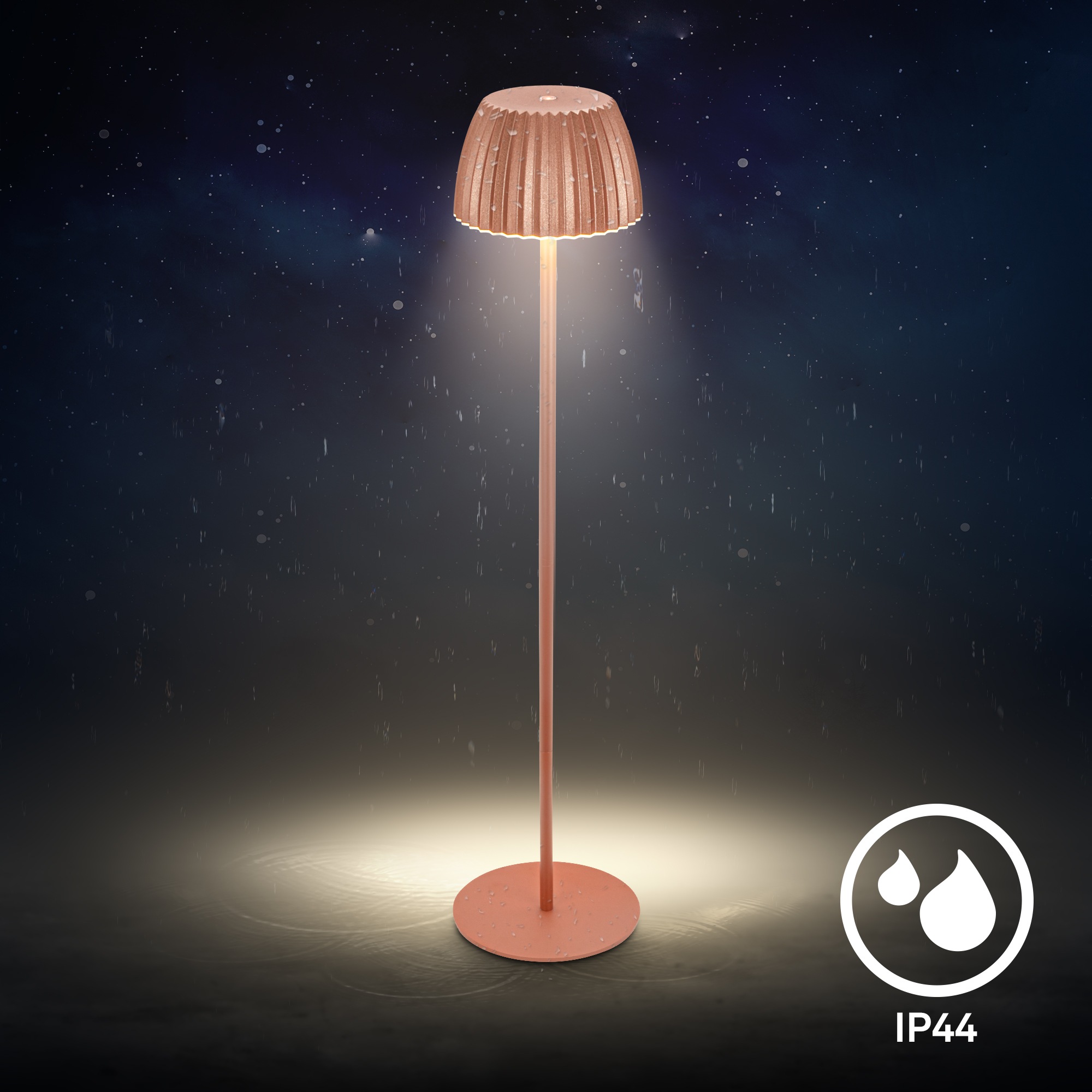 Briloner Leuchten LED Stehlampe »Akku LED Stehleuchte Riffle«
