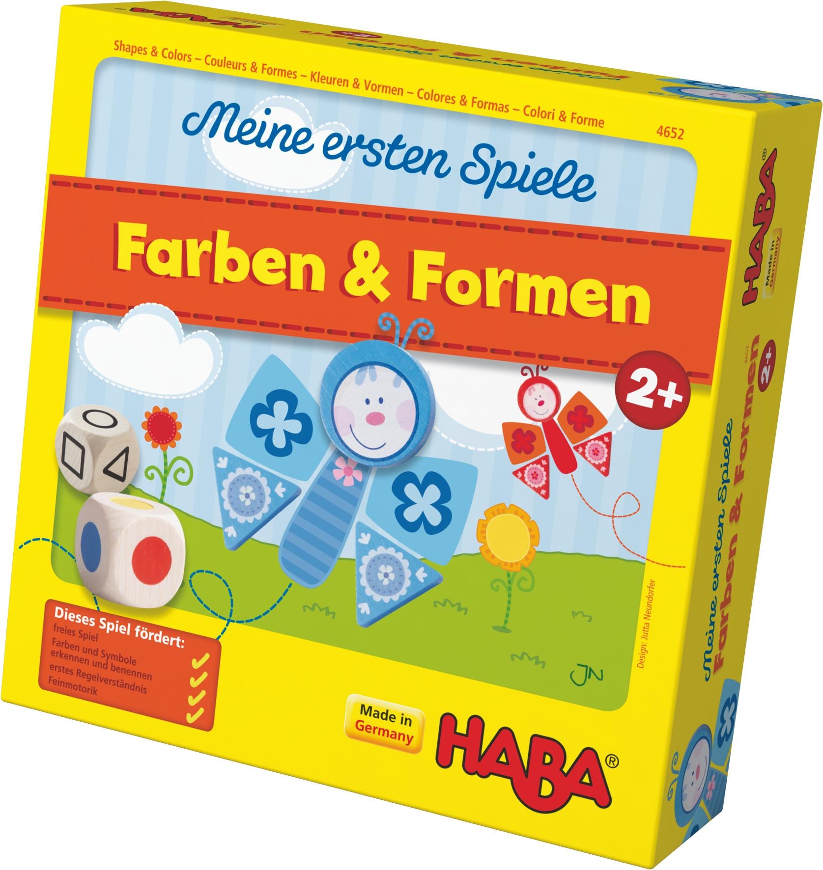 Haba Spiel »Meine ersten Spiele - Farben und Formen«, Made in Germany