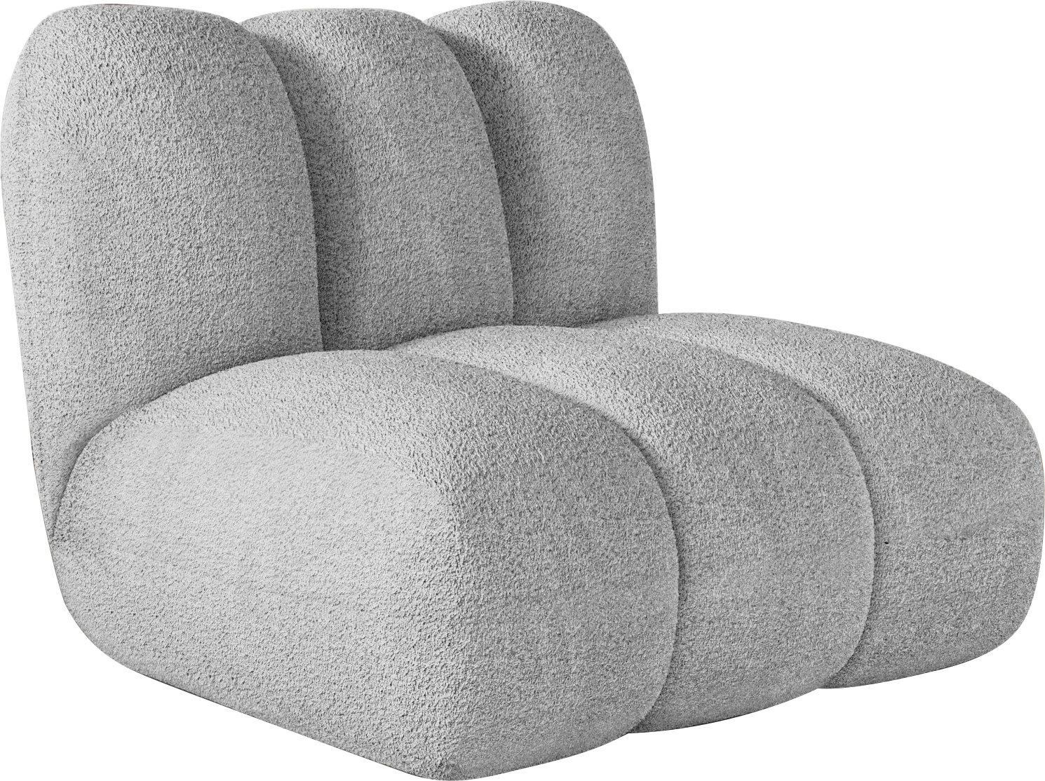LeGer Home by Lena Gercke Sessel »Priya Loungesessel, moderne Steppung, auch in Bouclé«, perfektes Einzelstück, gemütlich und modern, B/T/H: 90/106/84 cm