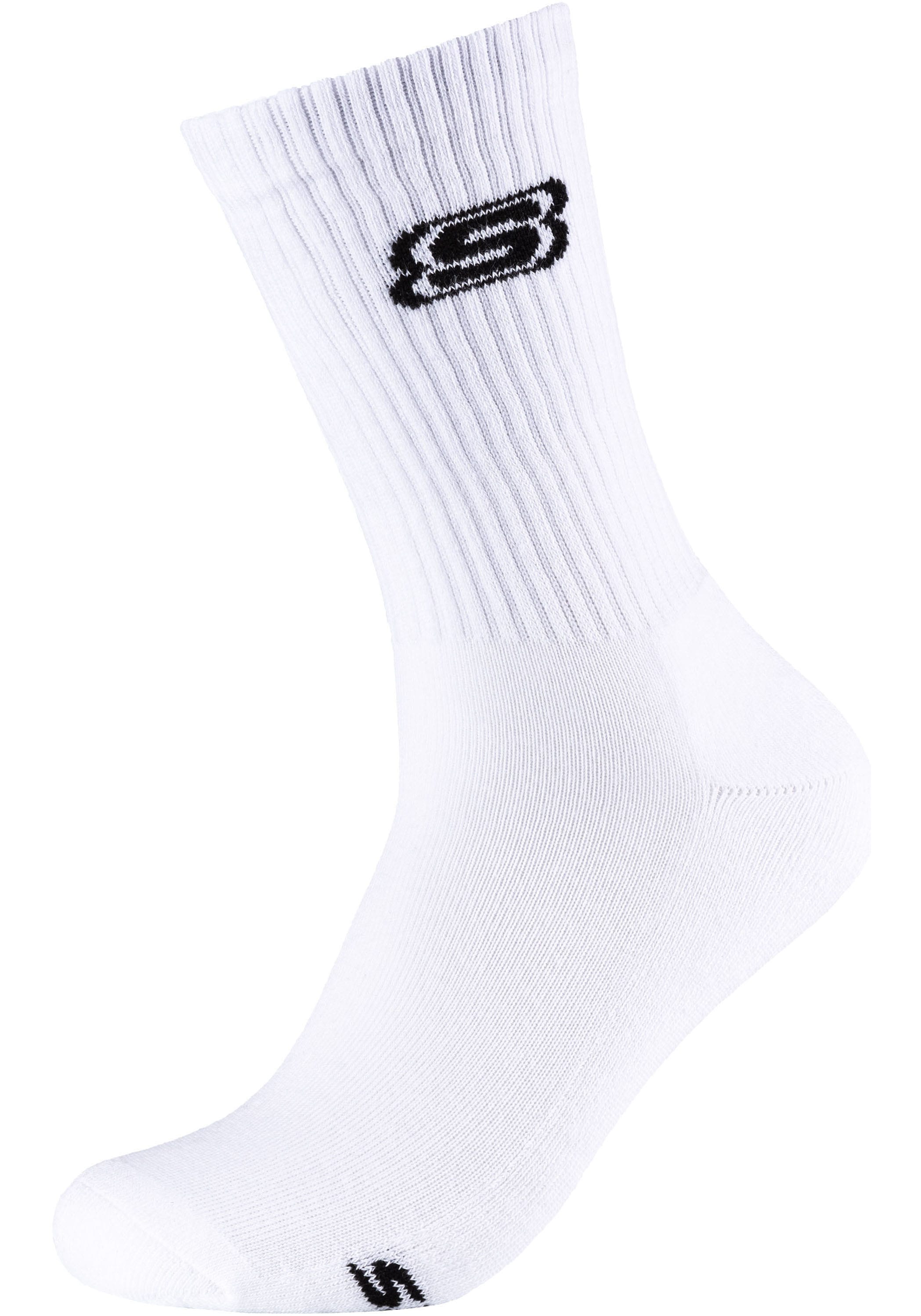 Skechers Socken »cushioned«, (4 Paar), mit verstärkter Ferse & Spitze für lange Haltbarkeit