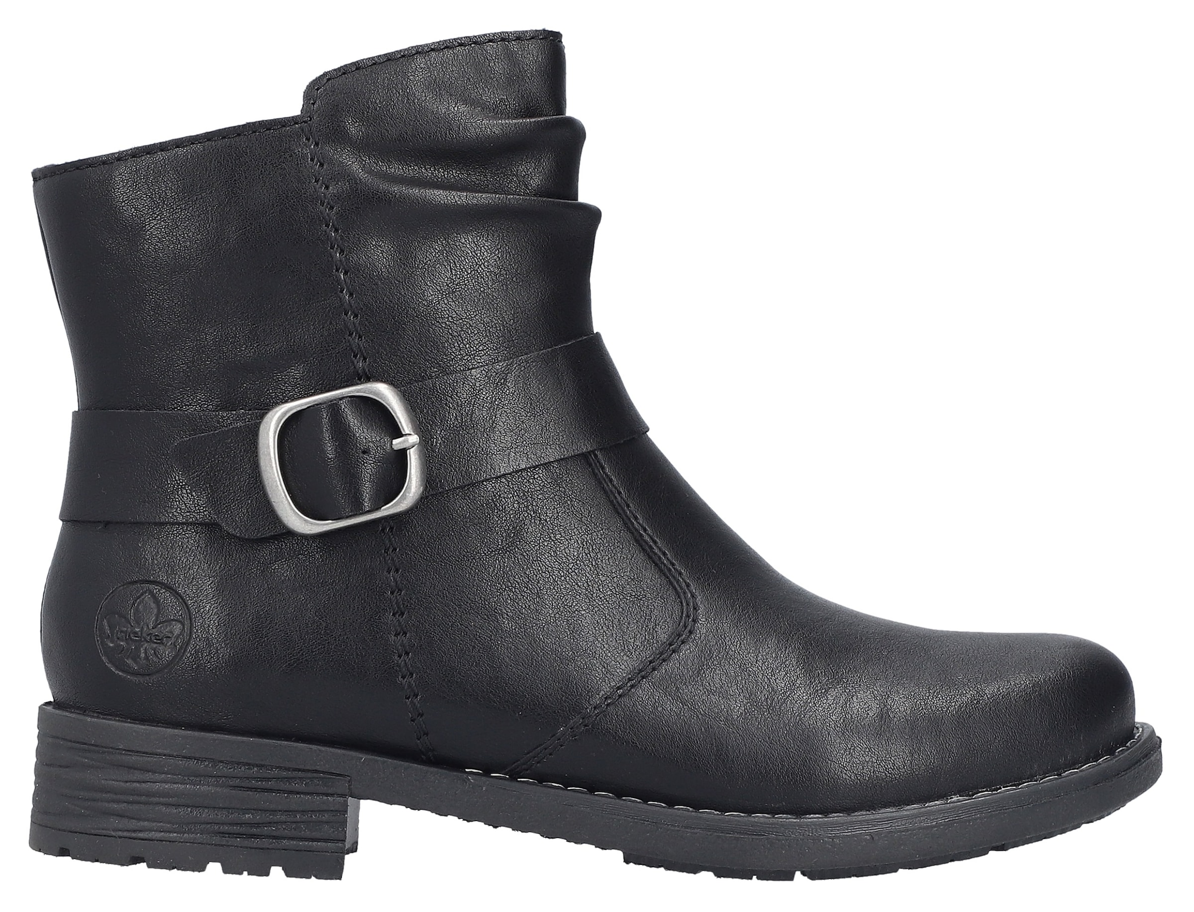 Rieker Stiefelette, Boots, Blockabsatz, mit Innenreißverschluss