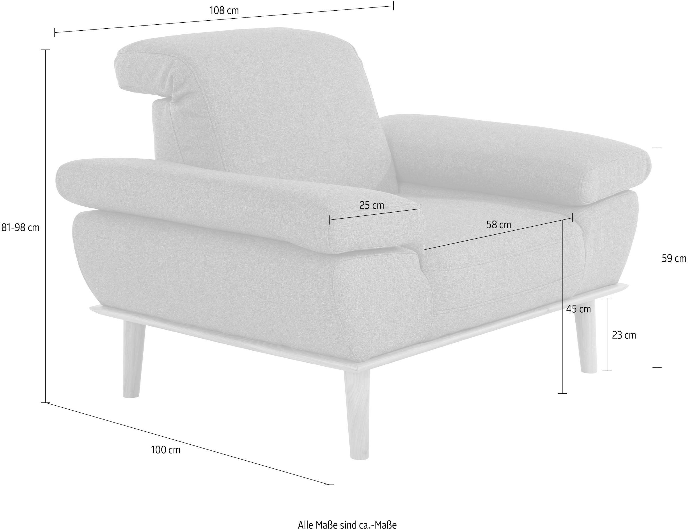 andas Sessel »Lillehem«, incl. Kopf- und Armteilverstellung, wahlweise mit  Rückenverstellung bestellen bei OTTO | Funktionssessel