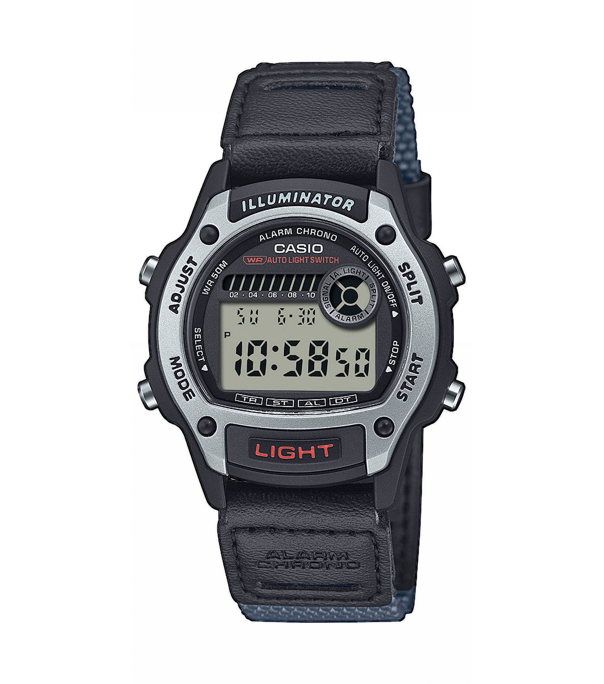 CASIO TIMELESS COLLECTION Chronograph Quarzuhr, Armbanduhr, Damenuhr, Herrenuhr, digital