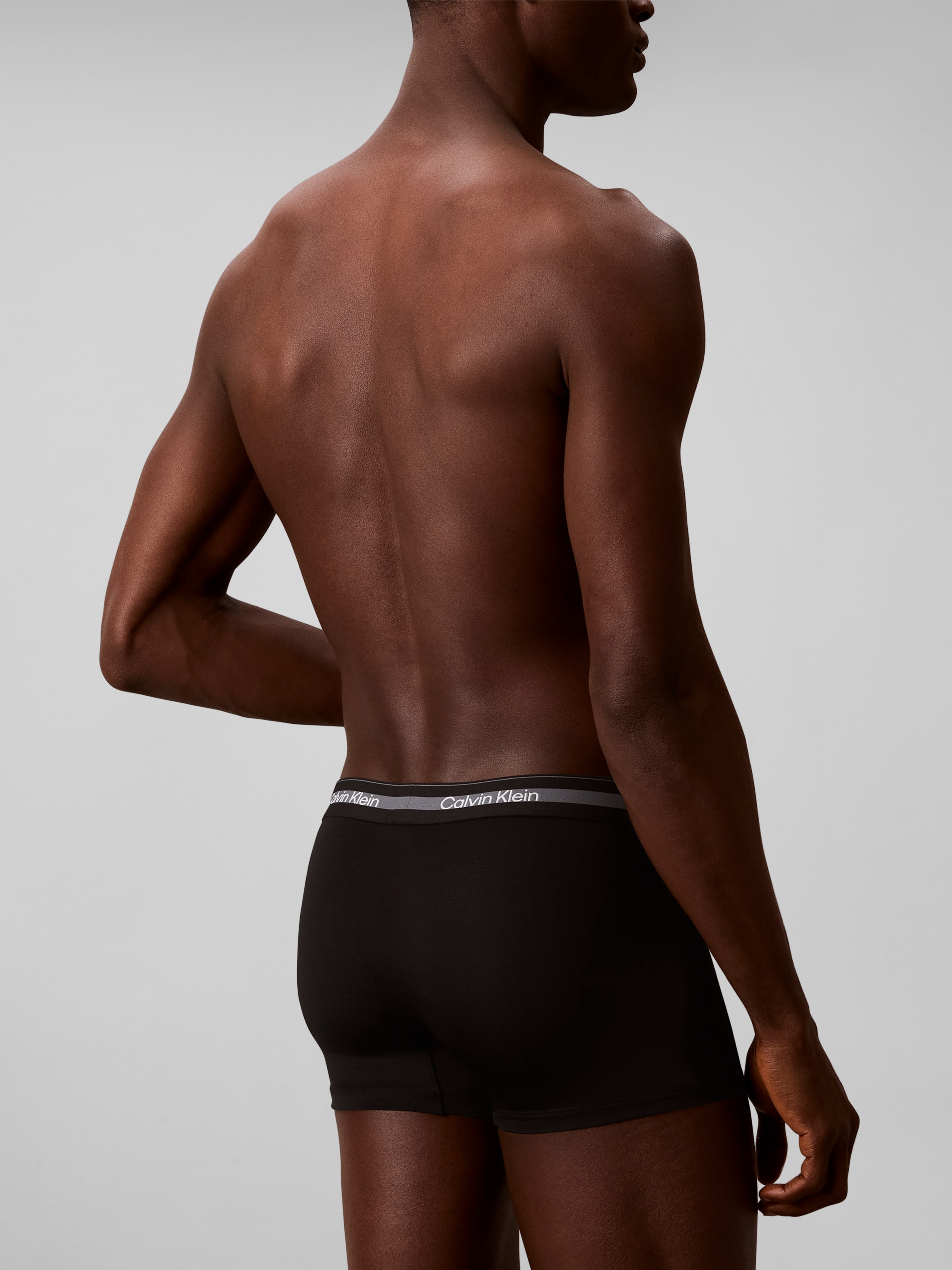 Calvin Klein Underwear Trunk Packung, 3er-Pack, 3 Stk. Körpernahe Passform mit elastischem Bund