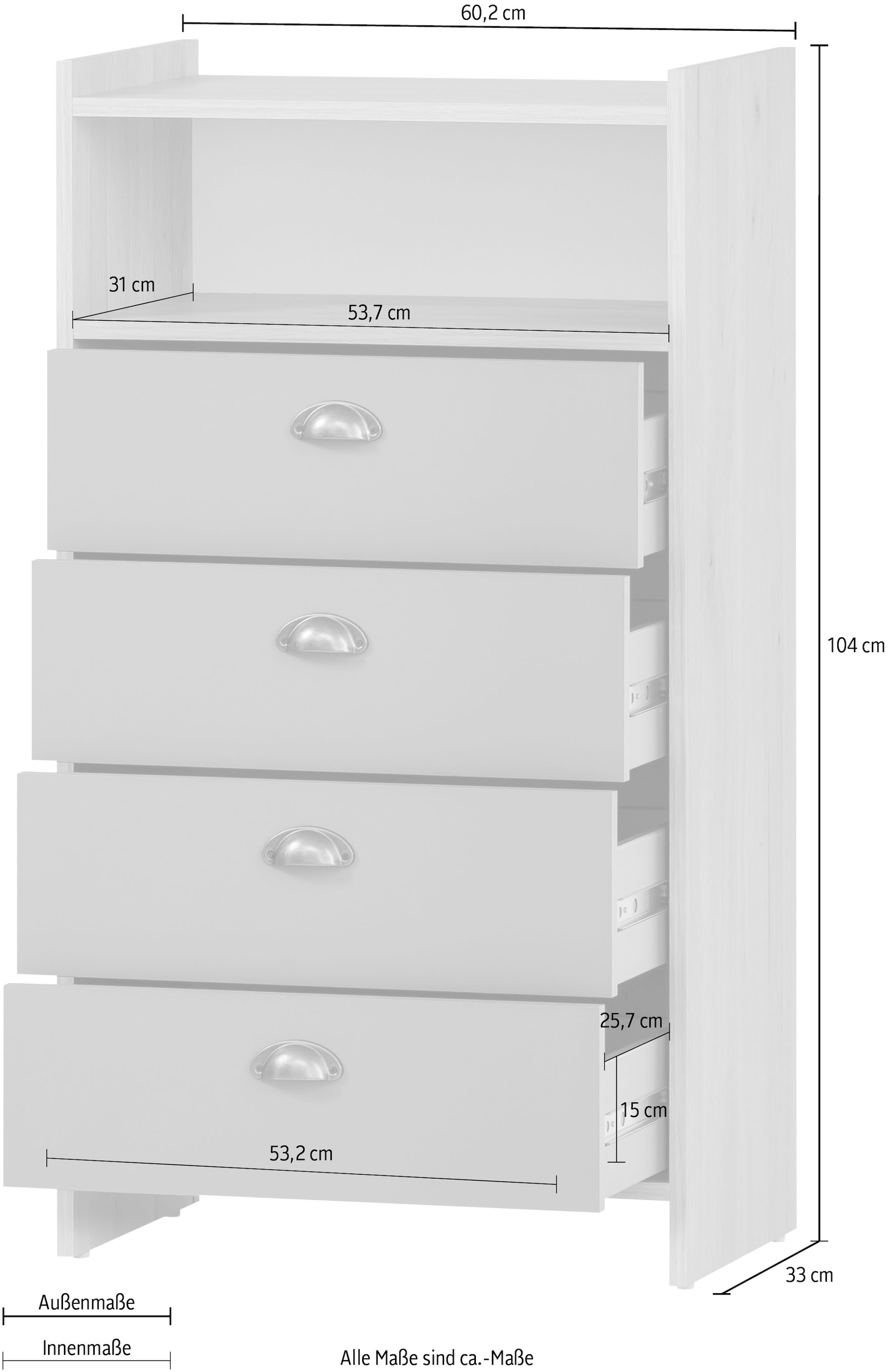 Schildmeyer Midischrank »Lindholm«