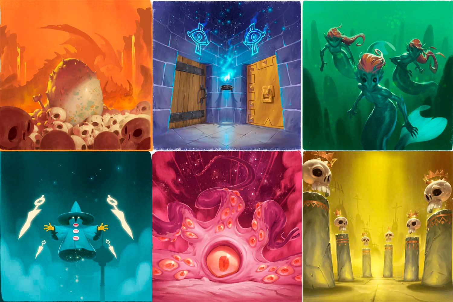 iello Spiel »Clash of Magic School«