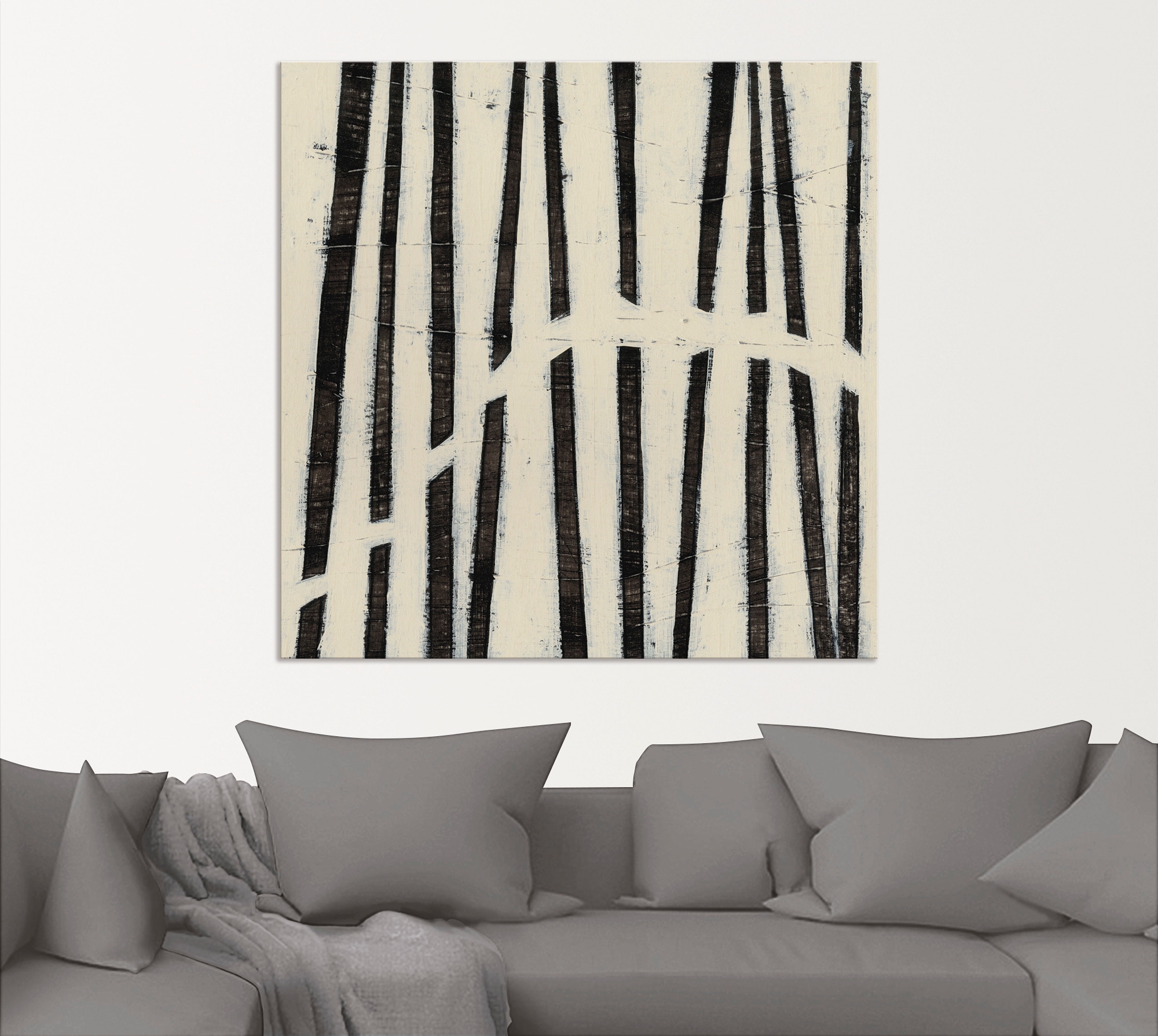 Artland Wandbild »Hieroglyph I«, Muster, (1 St.), als Alubild, Outdoorbild, Leinwandbild, Poster, Wandaufkleber