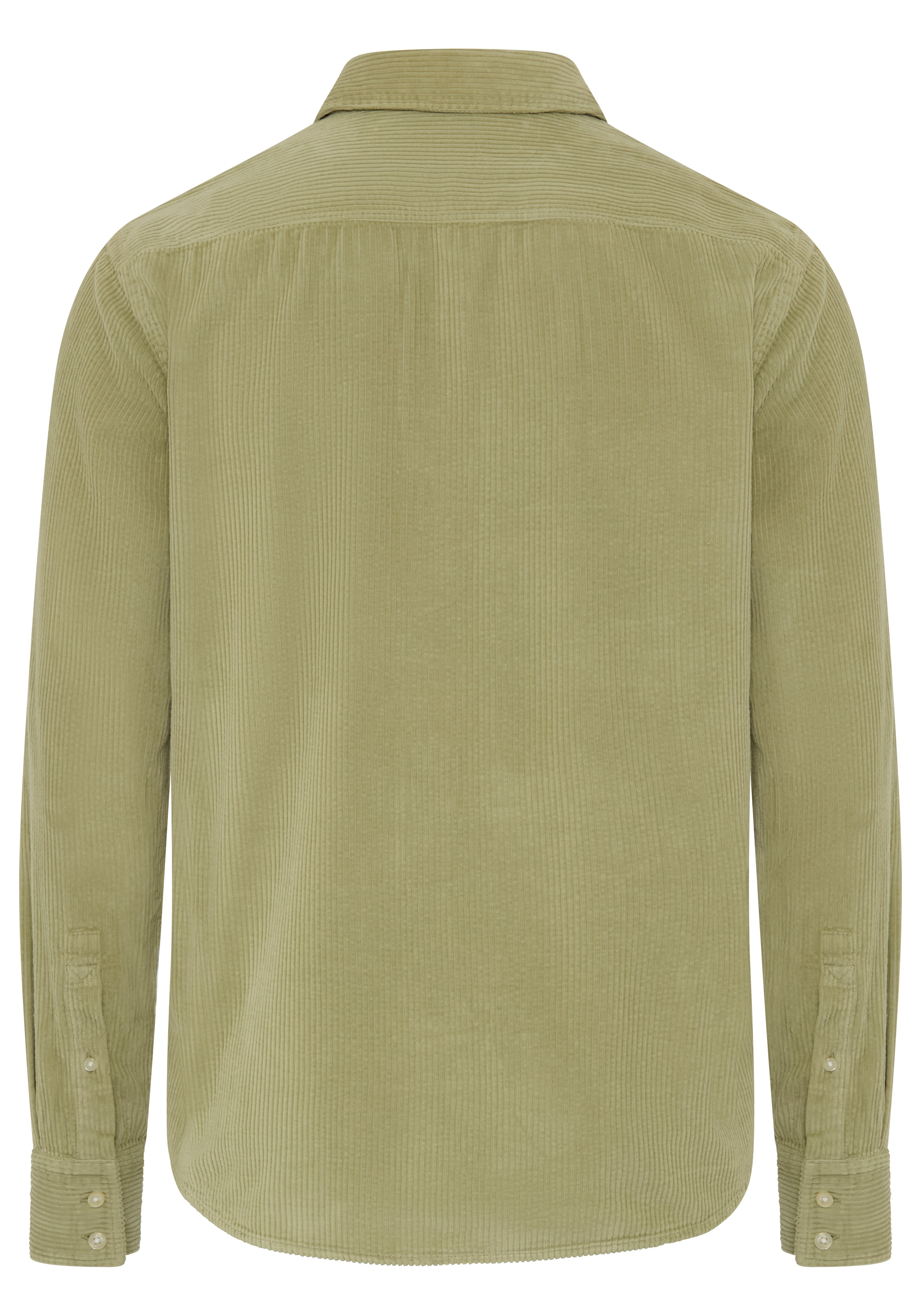 BOSS ORANGE Langarmhemd »Relegant_6_M« aus weichem Cord, Regular Fit, Logo-Stickerei