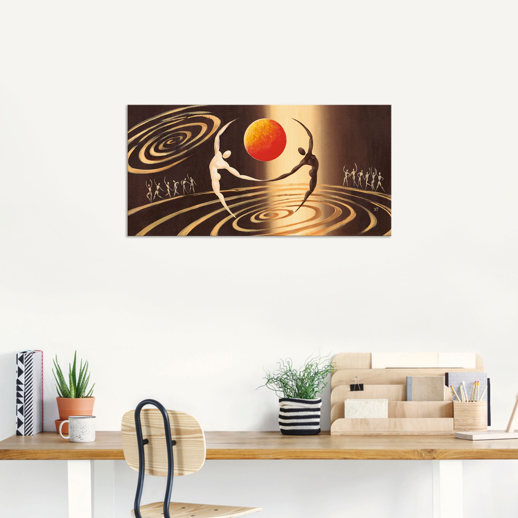 Artland Wandbild »Über dem Universum«, Paar, (1 St.), als Alubild, Outdoorbild, Leinwandbild, Wandaufkleber, versch. Größen