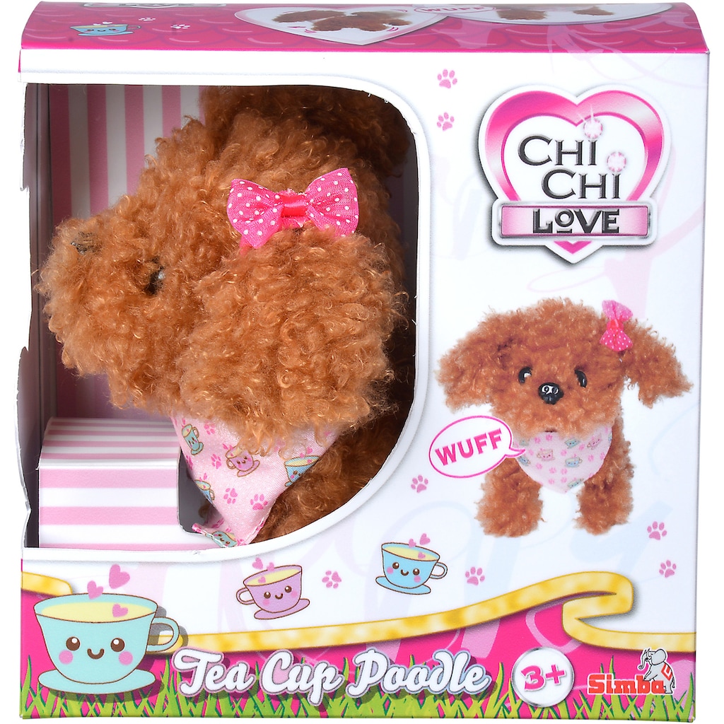 SIMBA Plüschfigur »Chi Chi Love, Tea Cup Poodle Puppy«