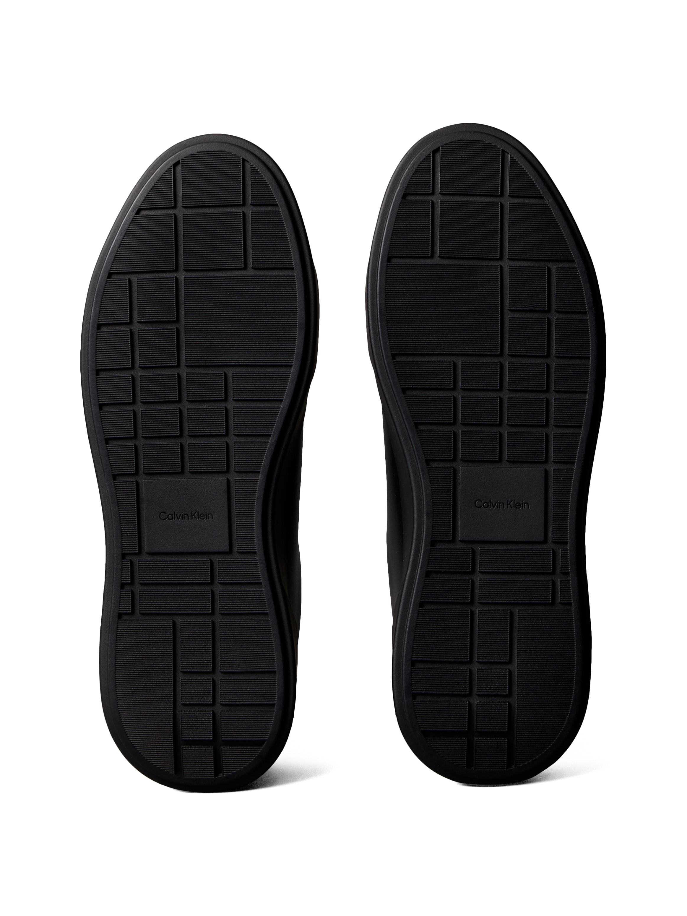 Calvin Klein Sneaker »CHUNKY CUPSOLE LACEUP LTH BT AOP«  Halbschuh, Freizeitschuh, Schnürschuh mit geprägtem Fersenbereich