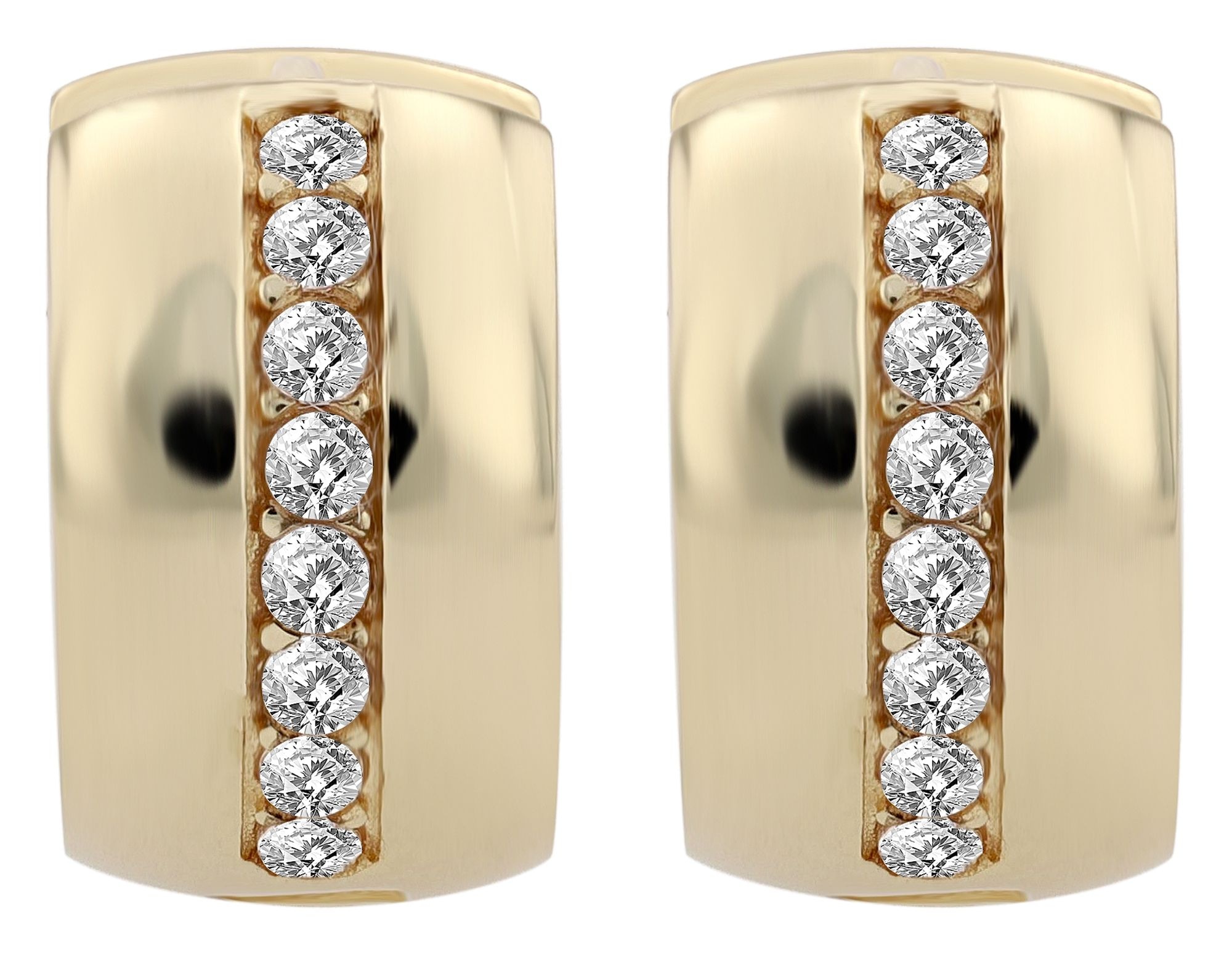 Adelia´s Paar Creolen »Damen Ohrringe ¿ Creole aus 925 Silber«