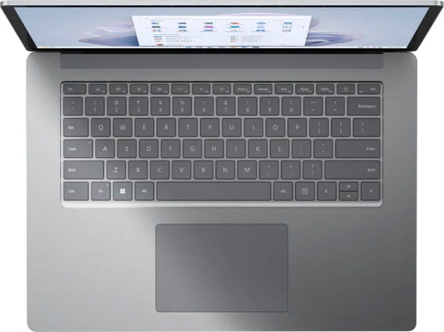 Microsoft Business-Notebook »Surface Laptop 5, PixelSense™-Display, 8 GB RAM, Windows 11 Home,«, 34,29 cm, / 13,5 Zoll, Intel, Core i5, Iris Xe Graphics, 512 GB SSD