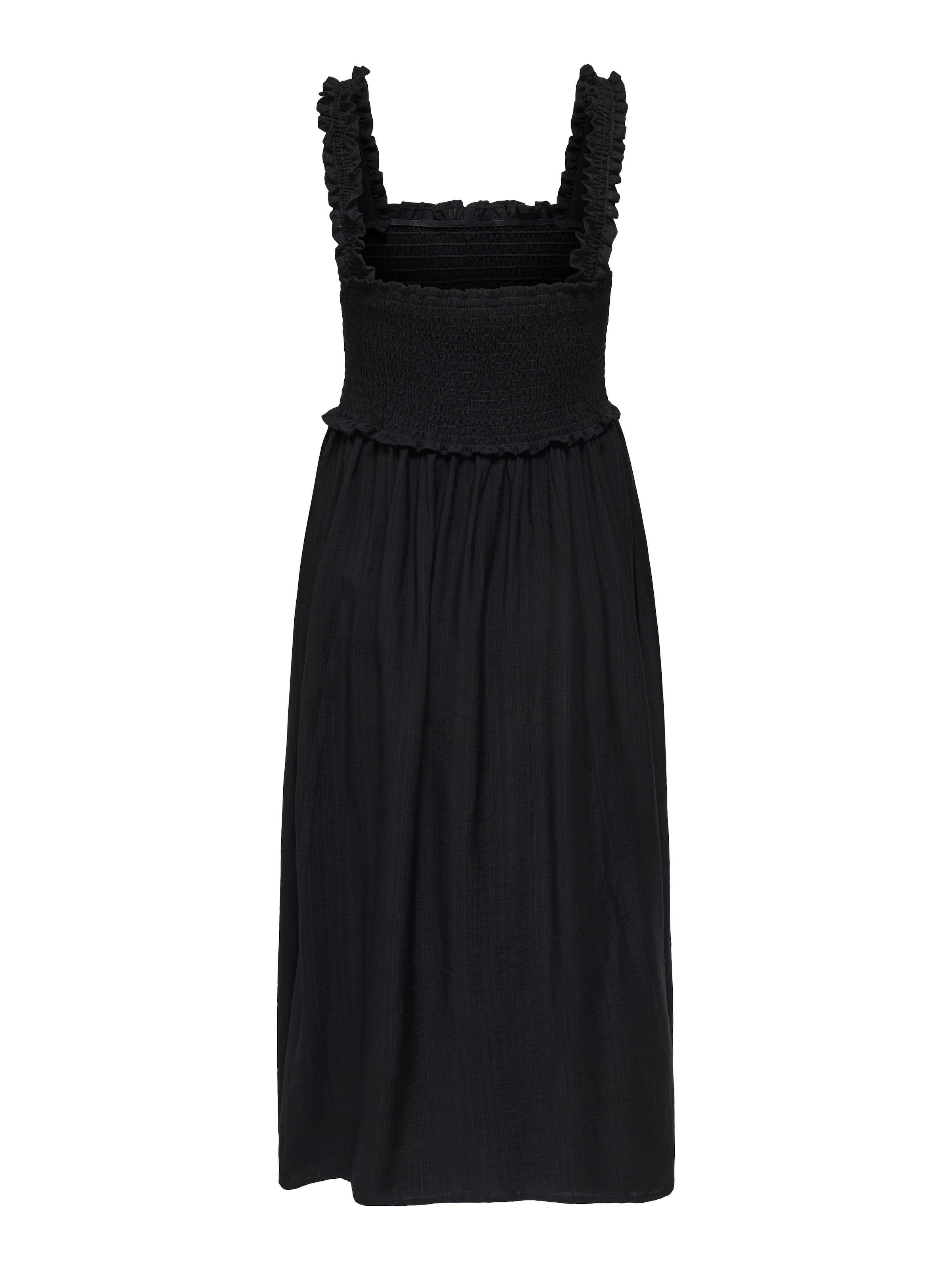 ONLY Druckkleid »ONLLUMIRA S/L LONG SMOCK DRESS WVN EX« Viskosemischung, regular fit