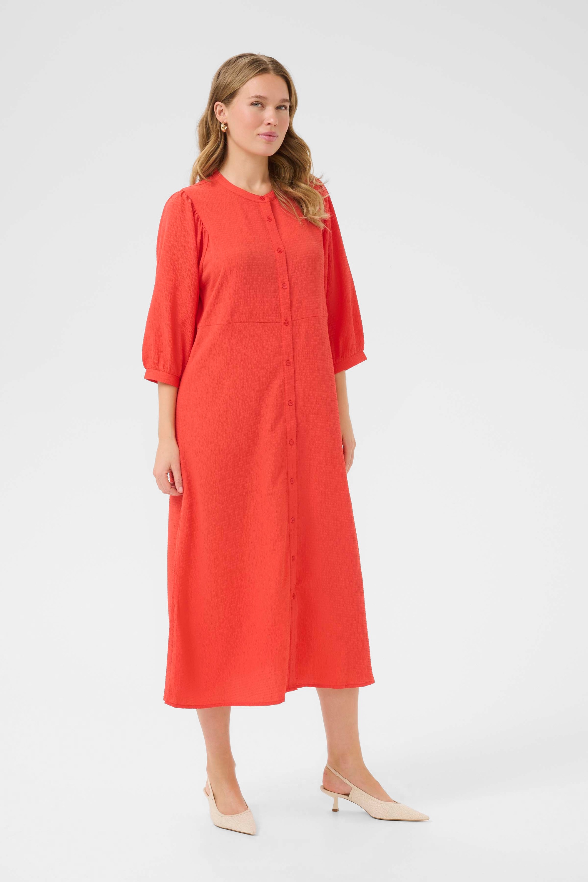 KAFFE Midikleid »Kleid BPzofia«