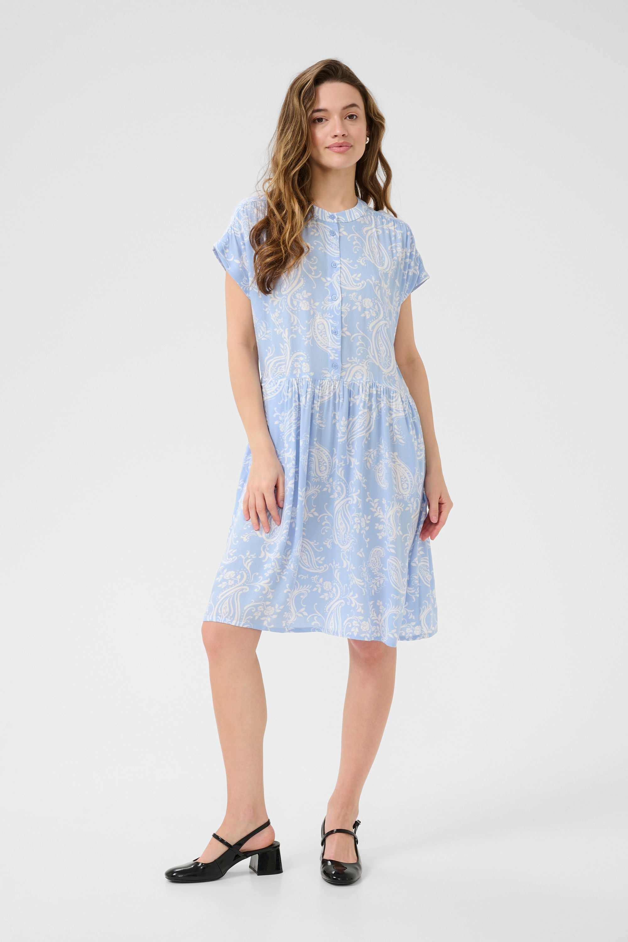 KAFFE Midikleid »Kleid KAbeathe«
