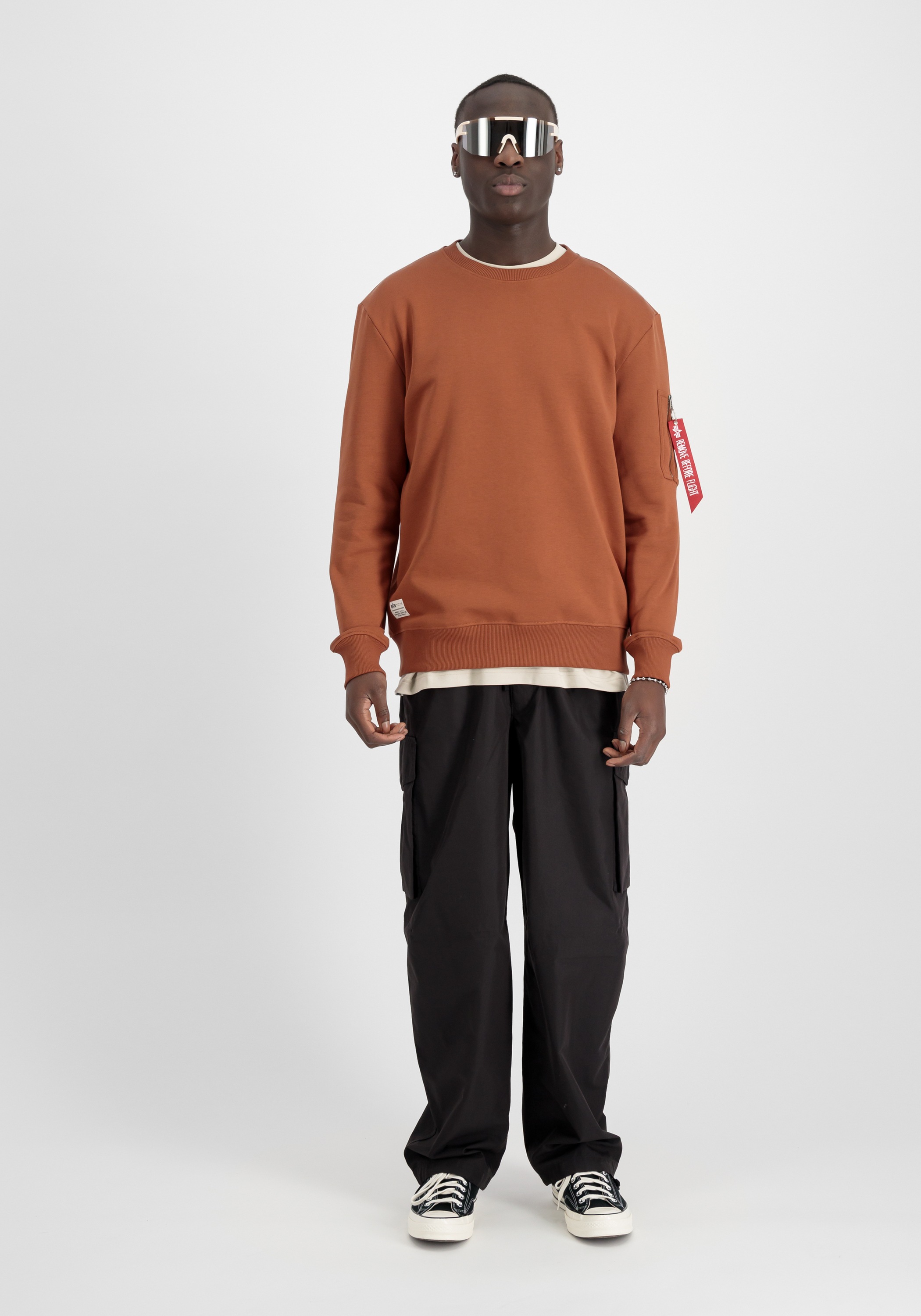 Alpha Industries Sweater »Alpha Industries Men - Sweatshirts Dragon EMB Sweatshirt«
