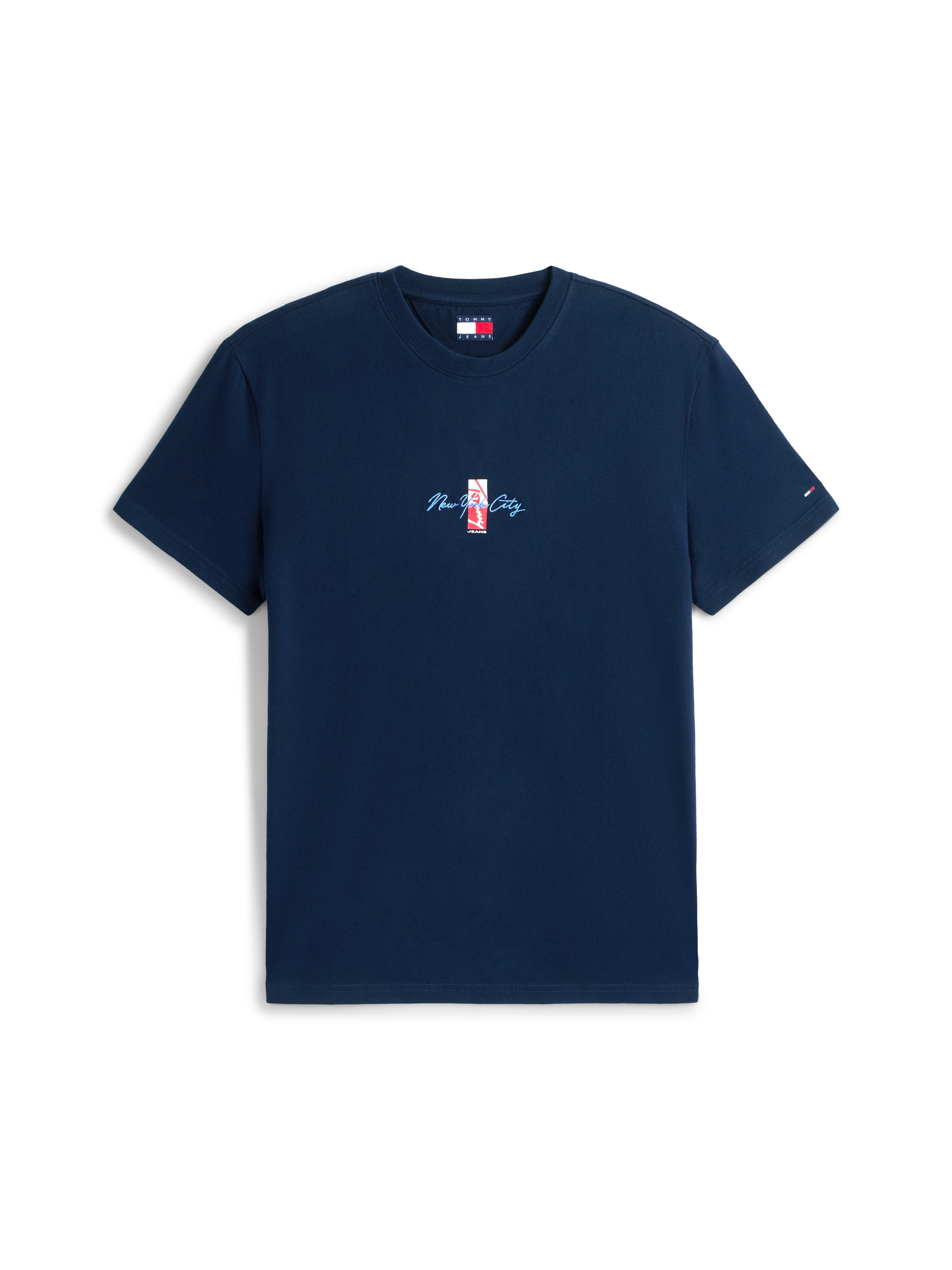 Tommy Jeans T-Shirt »TJM REGULAR SIGN BLOCK« Regular fit mit Rundhalsausschnitt