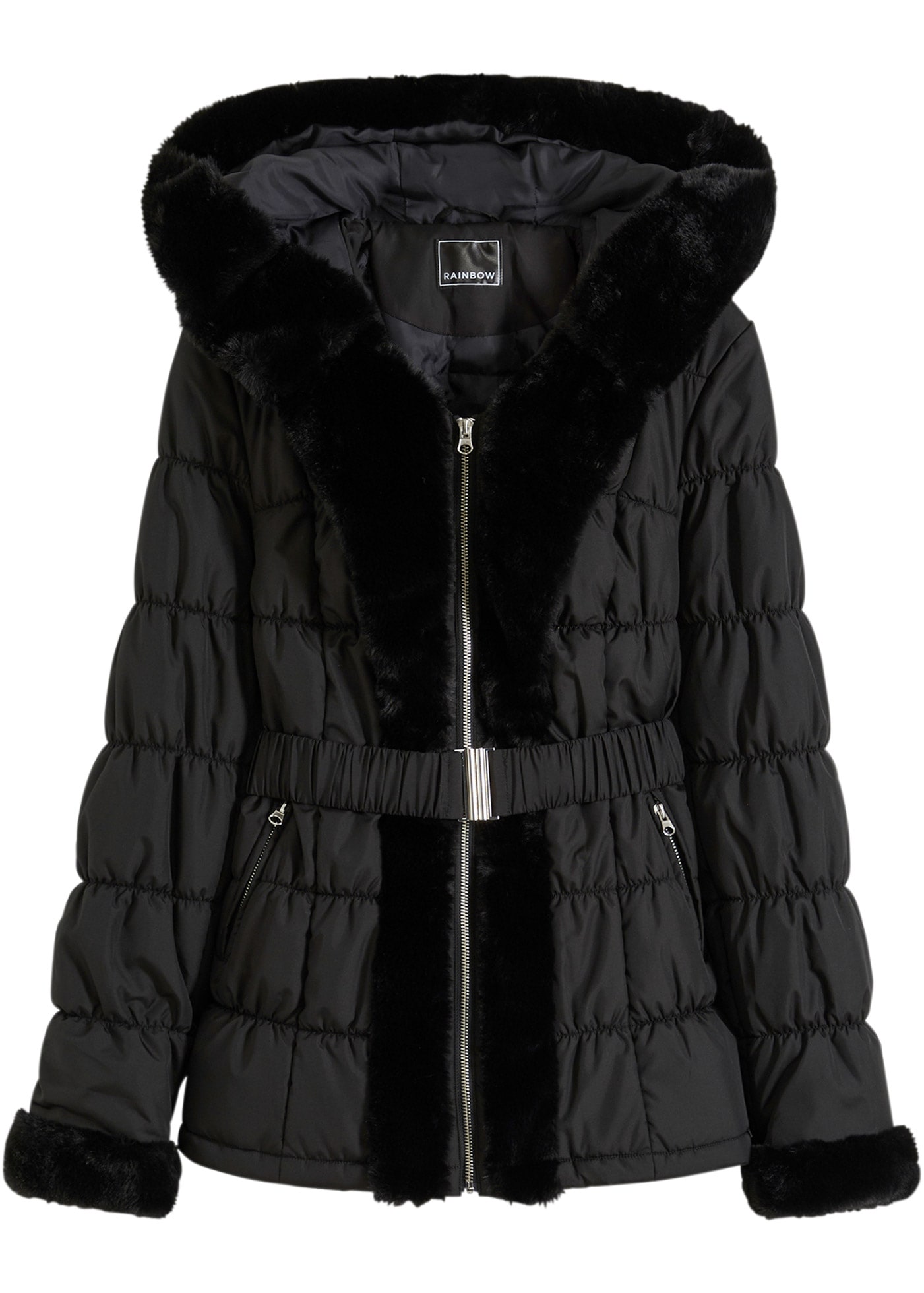 bonprix Steppjacke mit Kapuze