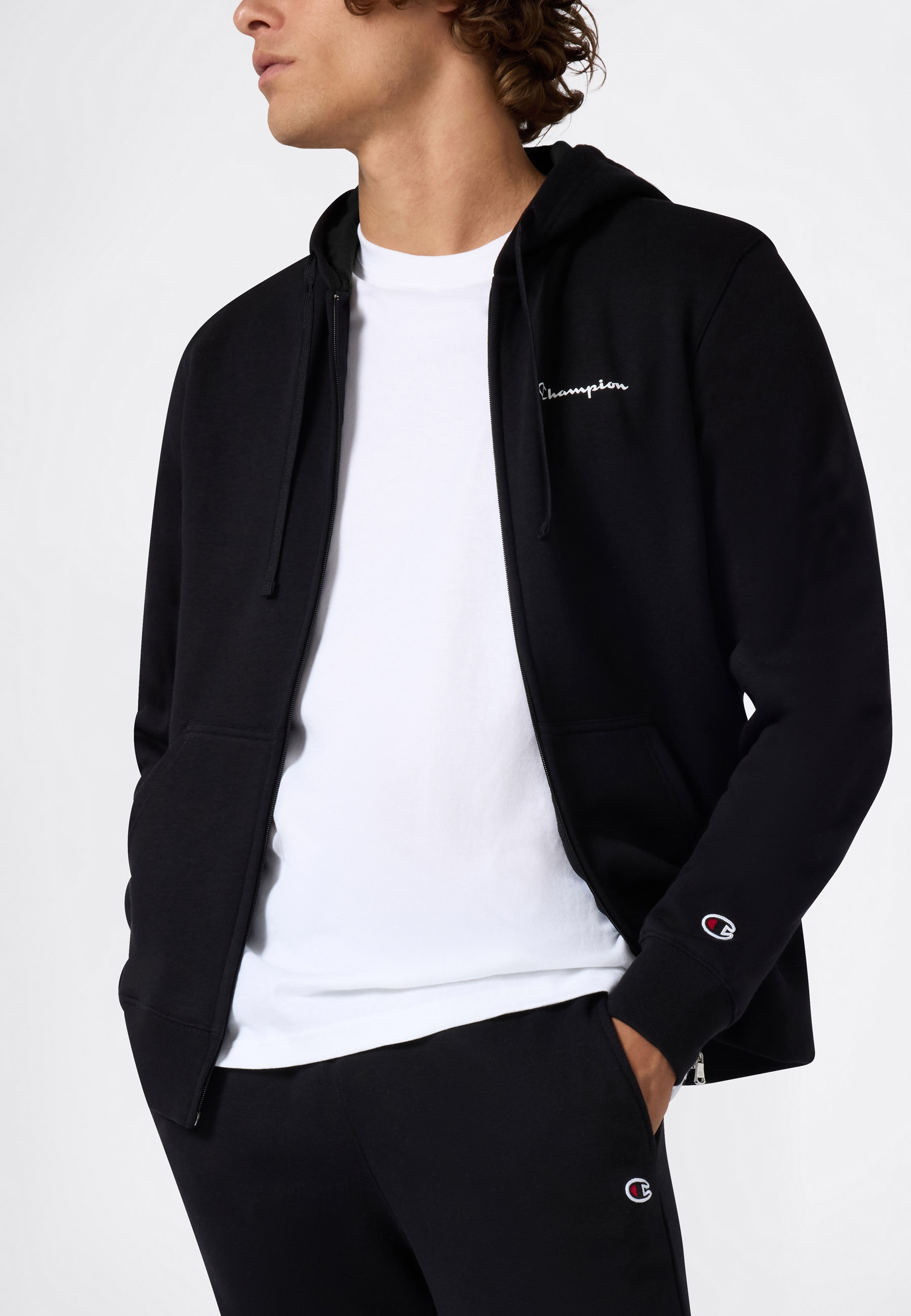 Champion Jogginganzug »SPORTWEAR SWEATSUITS Standard Fit« 2 Stk. für sportliche Aktivitäten und Freizeit, zweiteiliges Set