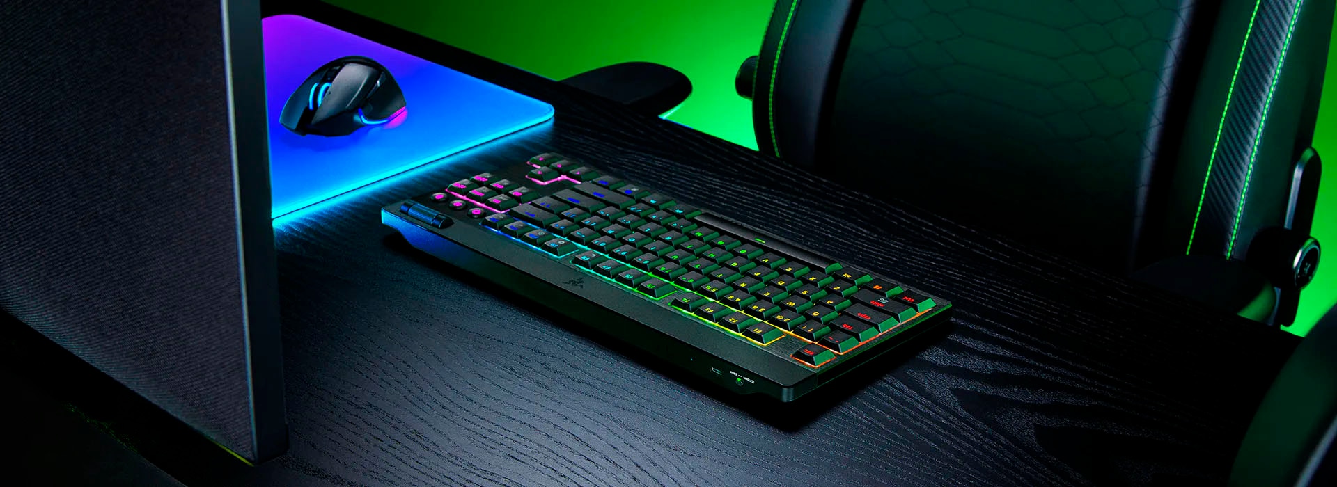 RAZER Gaming-Tastatur »BlackWidow V4 Low Profile TKL HyperSpeed« (Fn-Tasten | Windows-Sperrtaste | Ziffernblock)