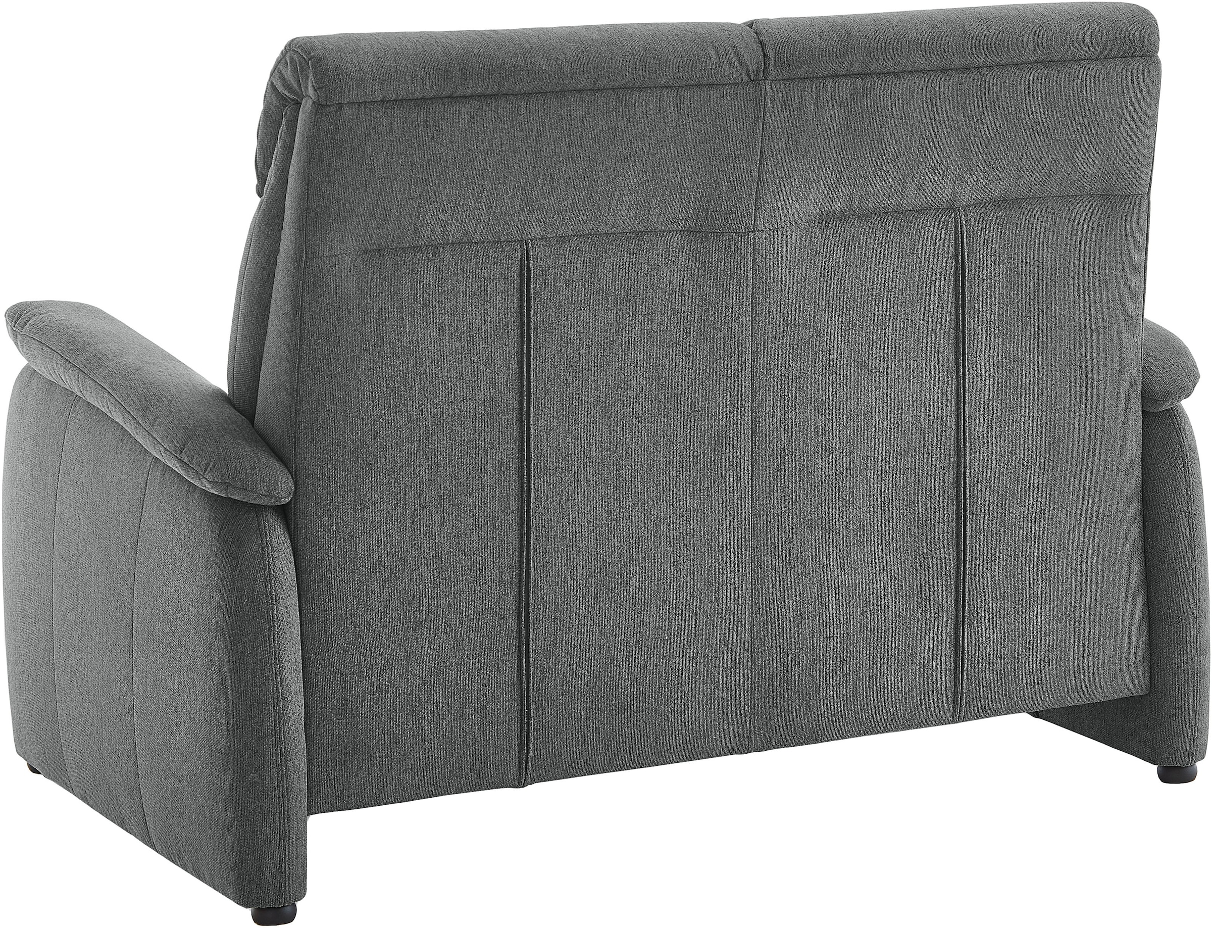 Home affaire Polstergarnitur »Turin, 2,5- & 3-Sitzer mit elektrischer Relaxfunktion« Set, 3-Sitzer mit Tischelement inkl. USB-Ladestation & Steckdose, 4 tlg. tlg. inkl. Tisch, USB & Steckdose, Federkern & pflegeleichtem Bezug