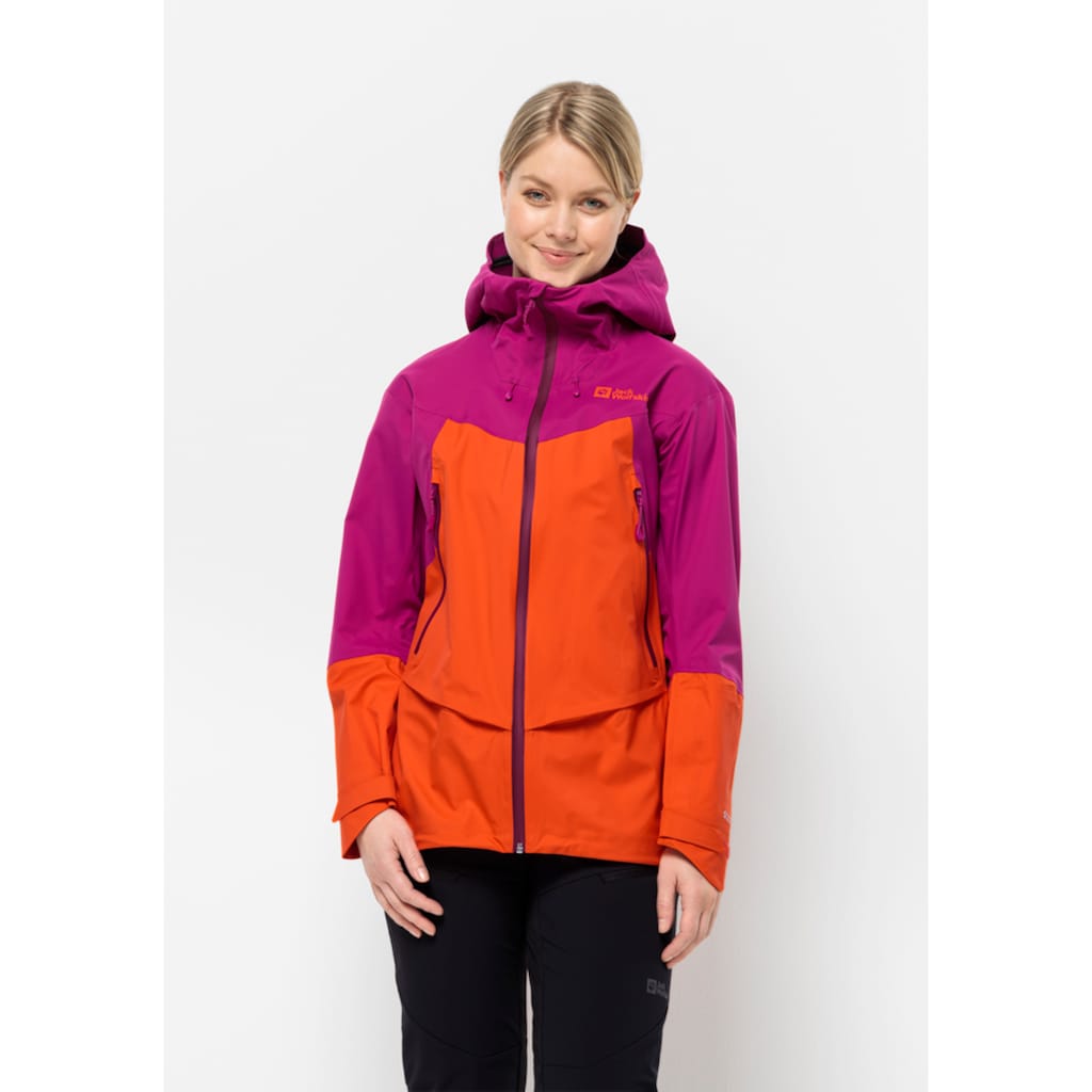 Jack Wolfskin Skijacke »ALPSPITZE PRO 3L JKT W«, mit Kapuze