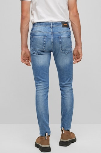 BOSS ORANGE Regular-fit-Jeans »Taber BC-C«, mit Markenlabel