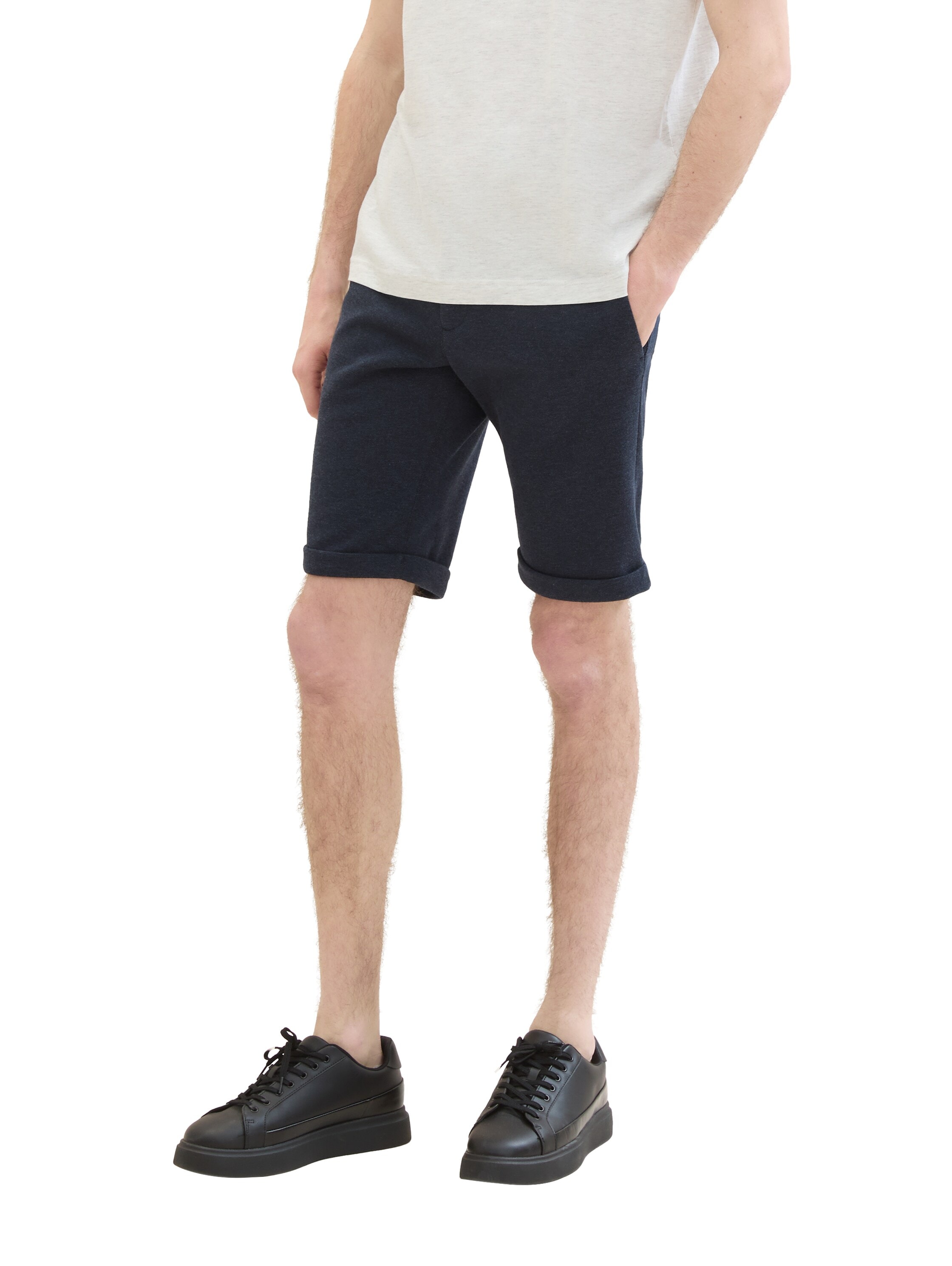 Bermudas, mit Melange Optik