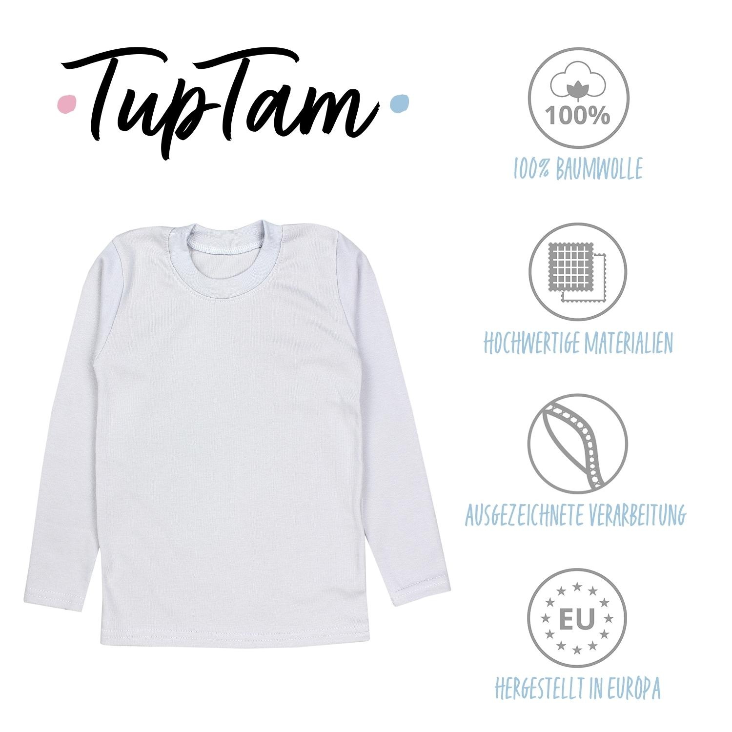 TupTam Unterhemd »Langarmshirt Mädchen  Langarmshirt 3er Pack«