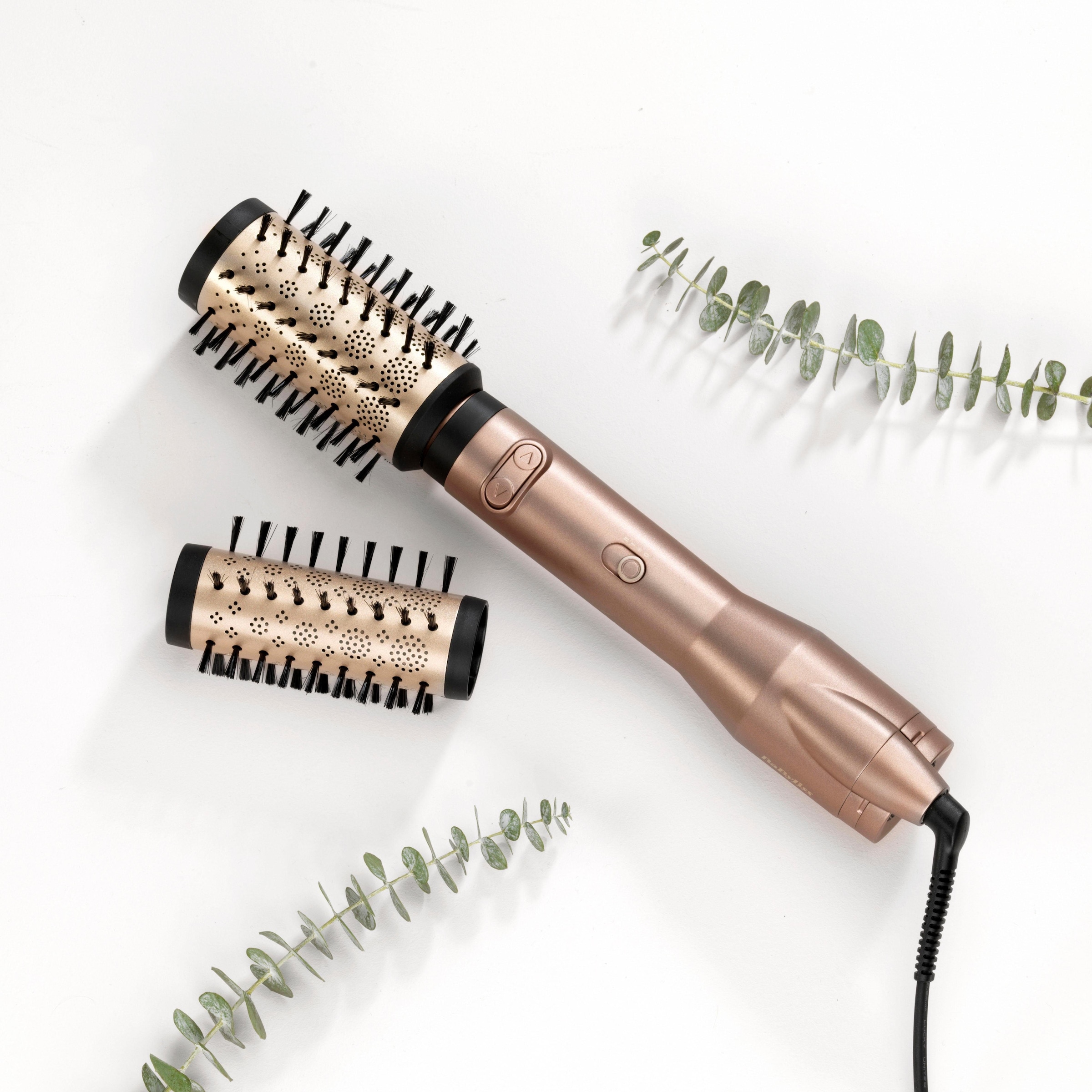 »AS952E 2 OTTO Hair bei Dual«, BaByliss mit Warmluftbürste Big Aufsätze}, 2 Aufsätzen Warmluftbürste rotierende