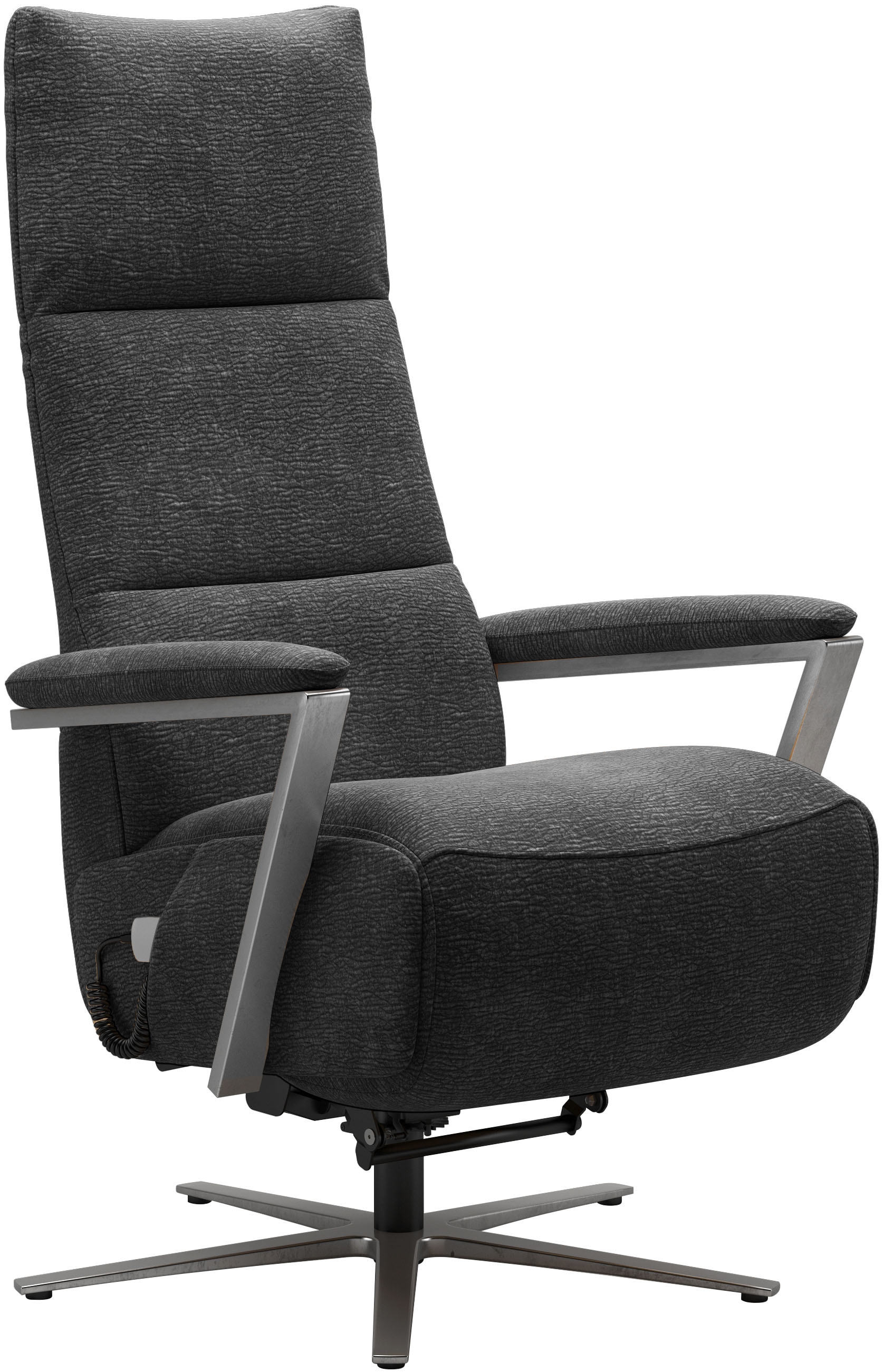 sit&more TV-Sessel »Vario Comfort, inkl. Kopfteilverstellung & 360° Drehfunktion«, mit Herz-Waage-Funktion & 3 Motoren, Höhe der Armlehnen 60cm