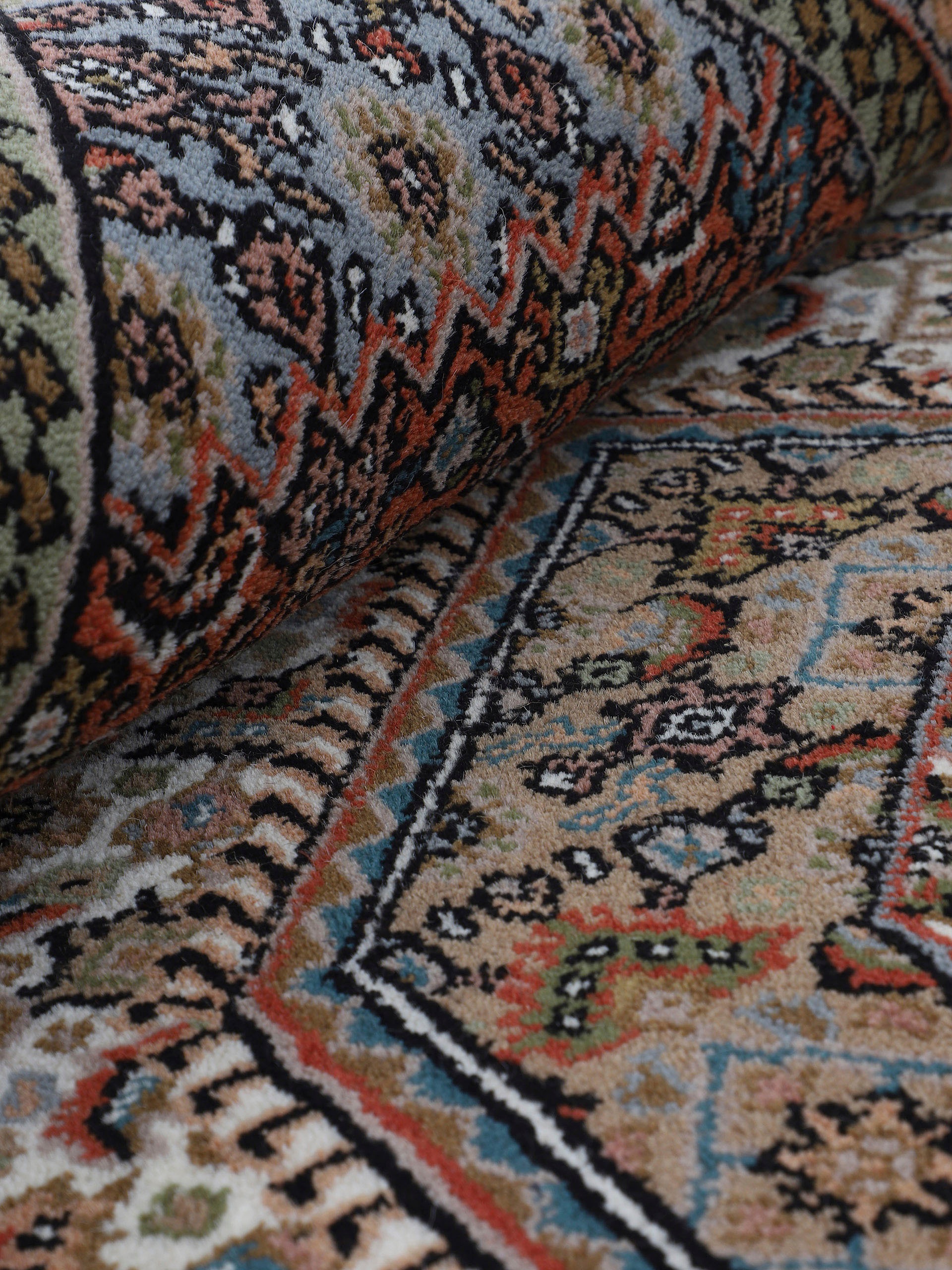 Woven Arts Orientteppich »Orientteppich Bidjar«, rechteckig, 15 mm Höhe, handgeknüpft, Wohnzimmer, reine Wolle