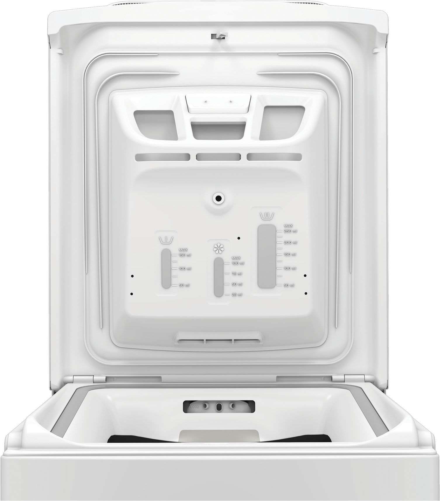 BAUKNECHT Waschmaschine Toplader »TBK 61A BW« 6 kg 1200 U/min HomeWhiz – smarte Vernetzung für mehr Komfort
