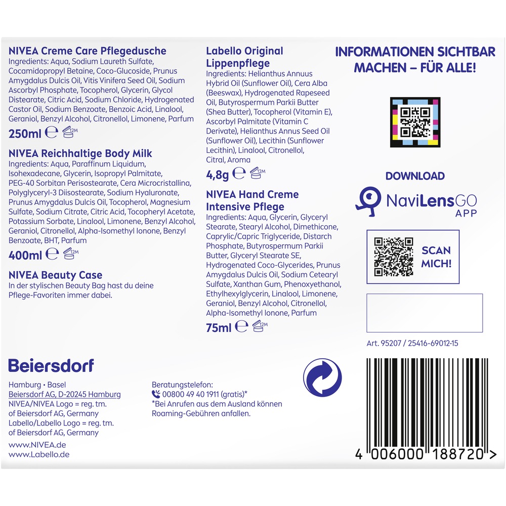 Nivea Hautpflege-Set »NIVEA Wohlfühlmomente«