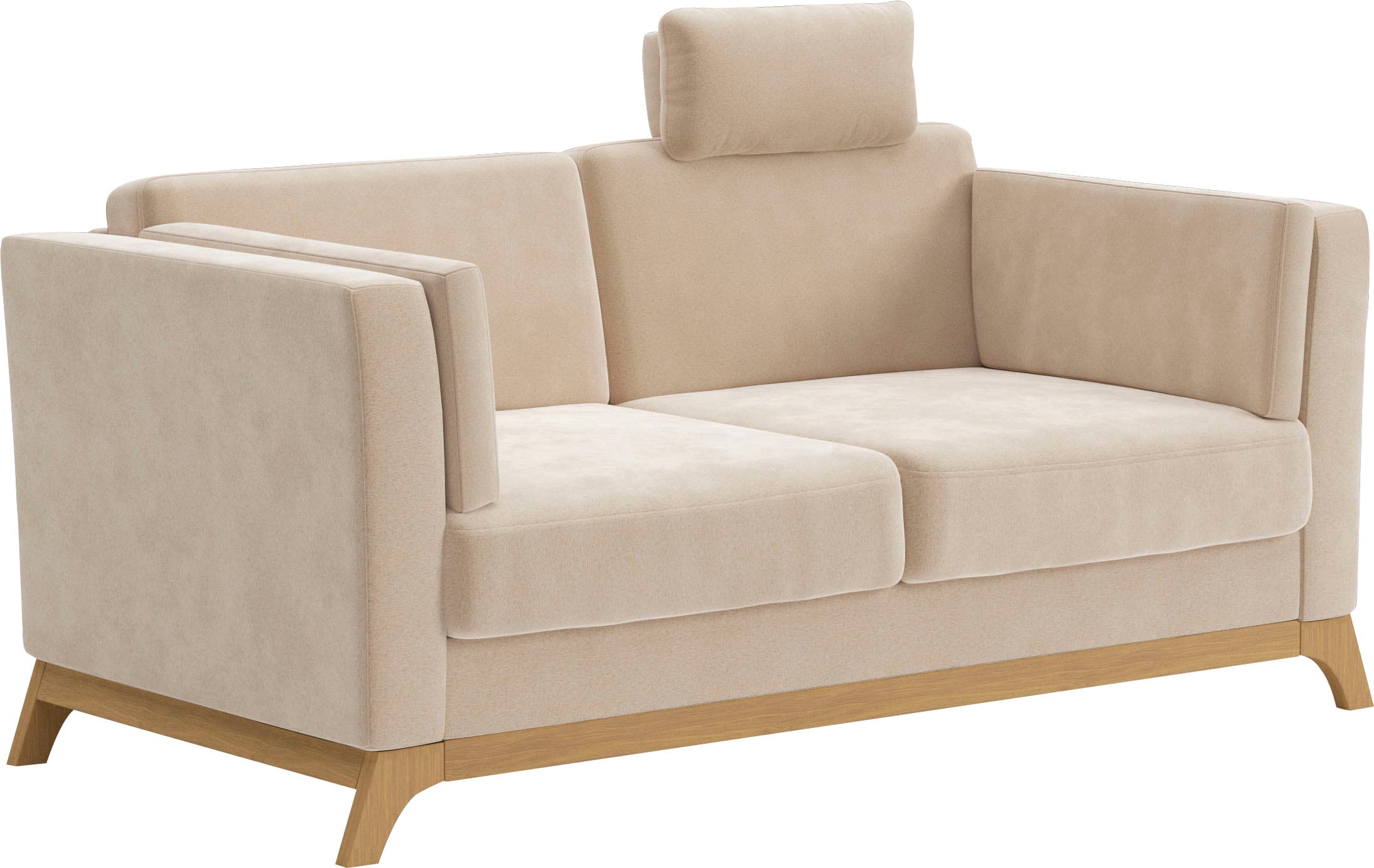 Home affaire 2,5-Sitzer »Viva« wahlweise mit Holzrahmen aus Eiche