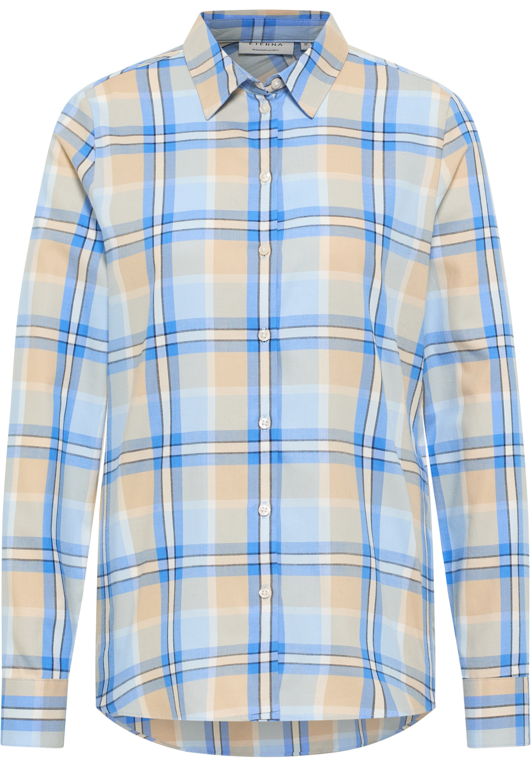 Eterna Hemdbluse »REGULAR FIT«, EASY IRON (bügelleicht)
