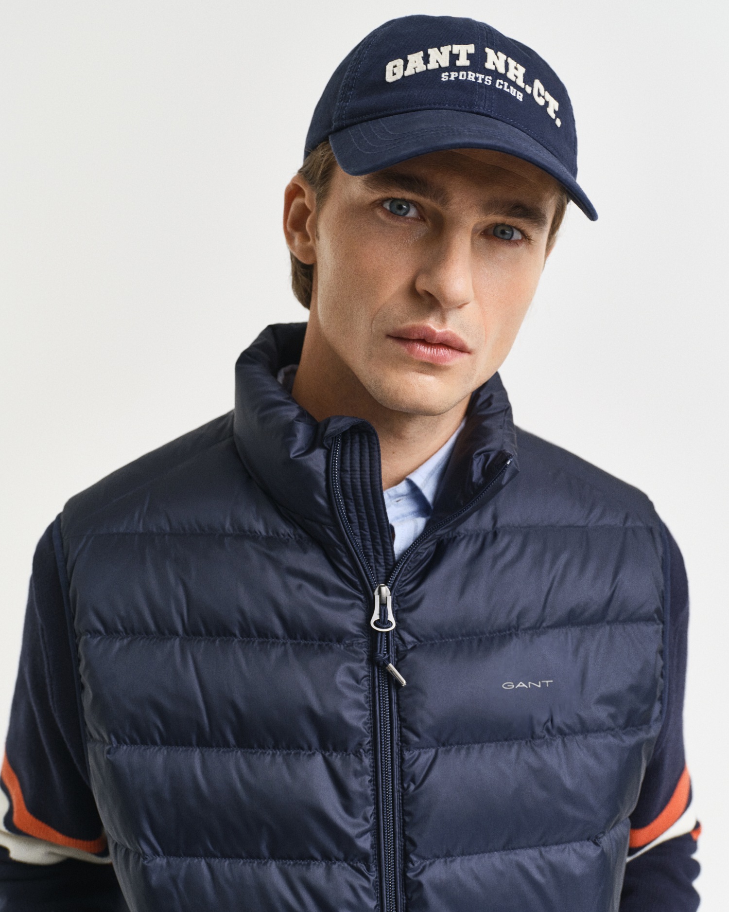 Gant Steppweste »LIGHT DOWN VEST« Stehkragen, leicht, 2-Wege Reißverschluss