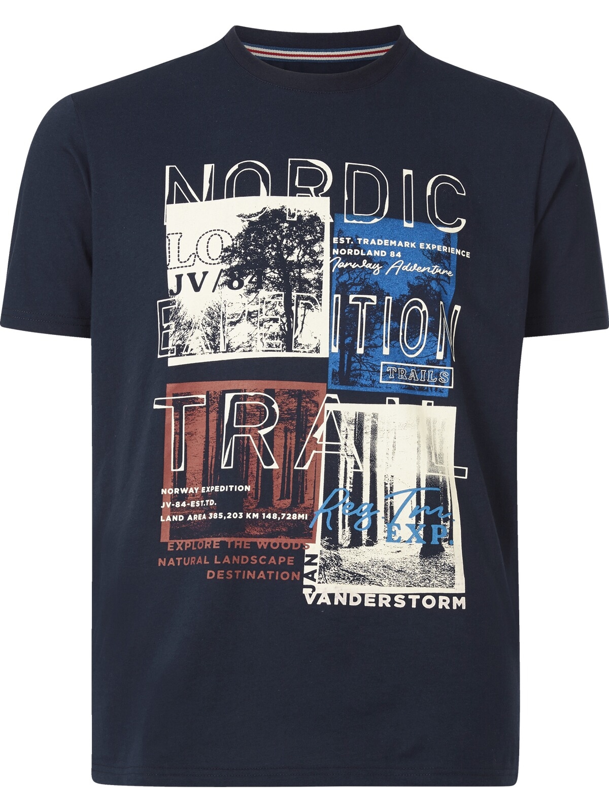 Jan Vanderstorm Rundhalsshirt »T-Shirt TANDRUP«