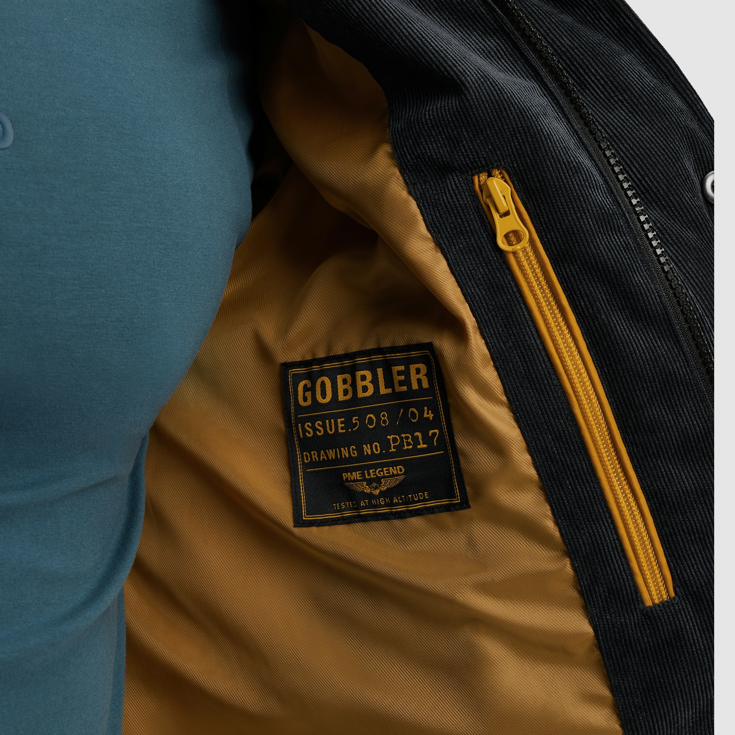 PME LEGEND Cordjacke »GOBBLER«, mit Kapuze, Ärmelabschluss mit Windstopper