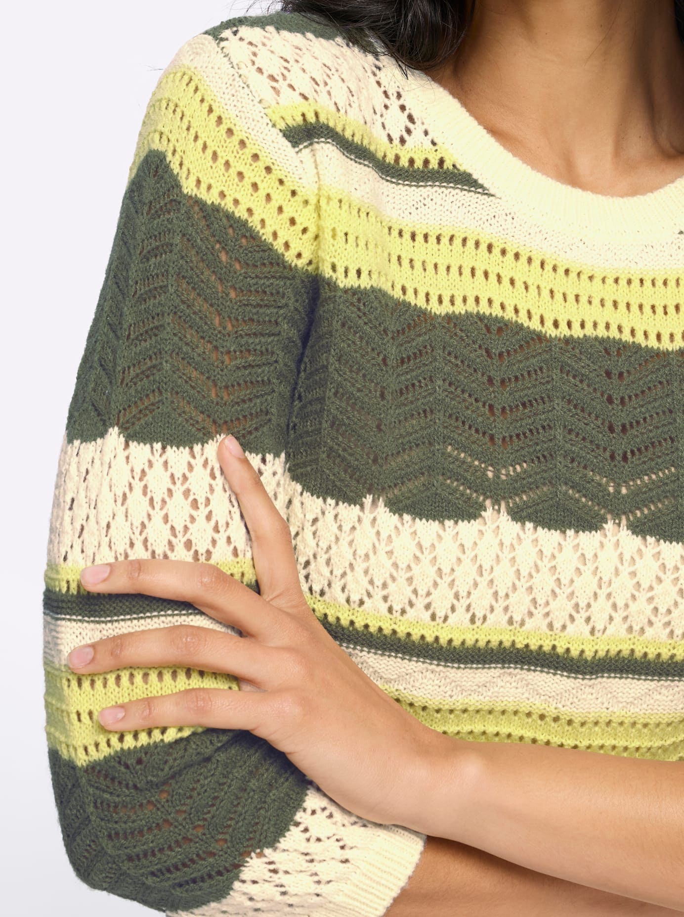 Classic Basics Strickpullover »3/4-Arm-Pullover«