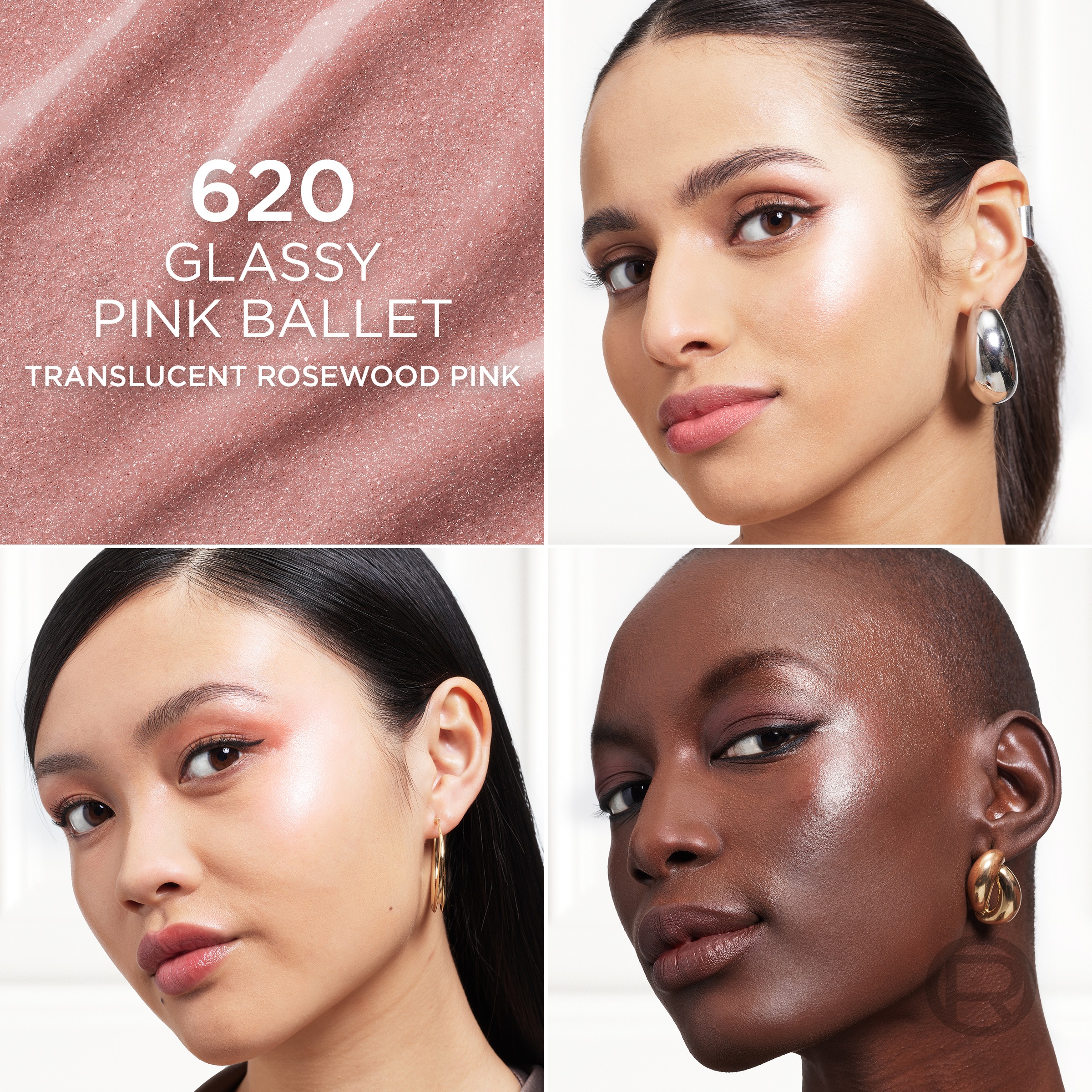 L'ORÉAL PARIS Highlighter »L'Oréal Paris Lumi Le Glass Highlighter Stick«, Reflektierender Wet-Look, hält den ganzen Tag, einfach aufzutragen.
