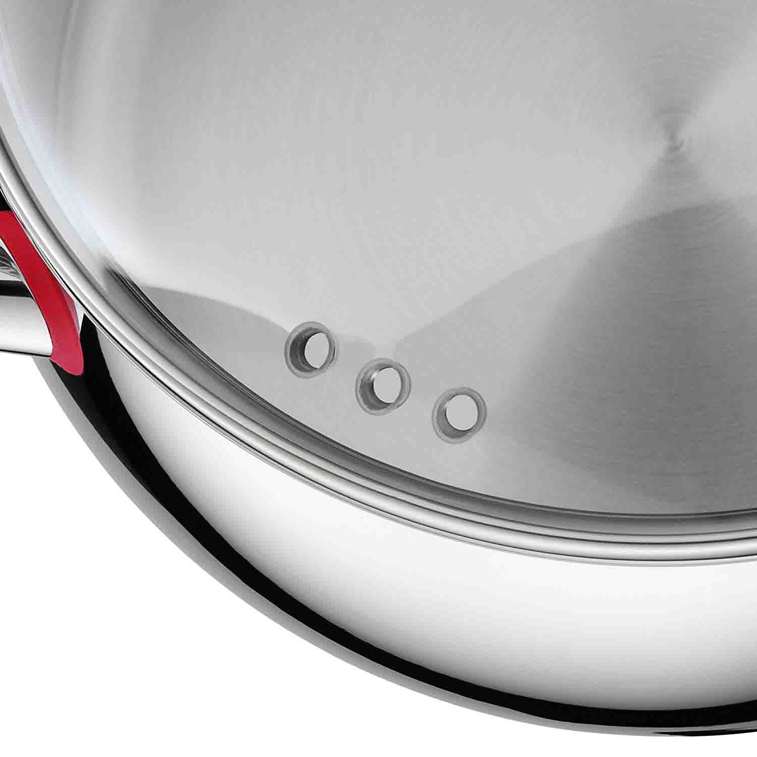 WMF Topf-Set »Quality One«, 8 teiliges Kochtopf Set mit Glasdeckel, Cromargan® Edelstahl Rostfrei 18/10,  für alle Herdarten geeignet