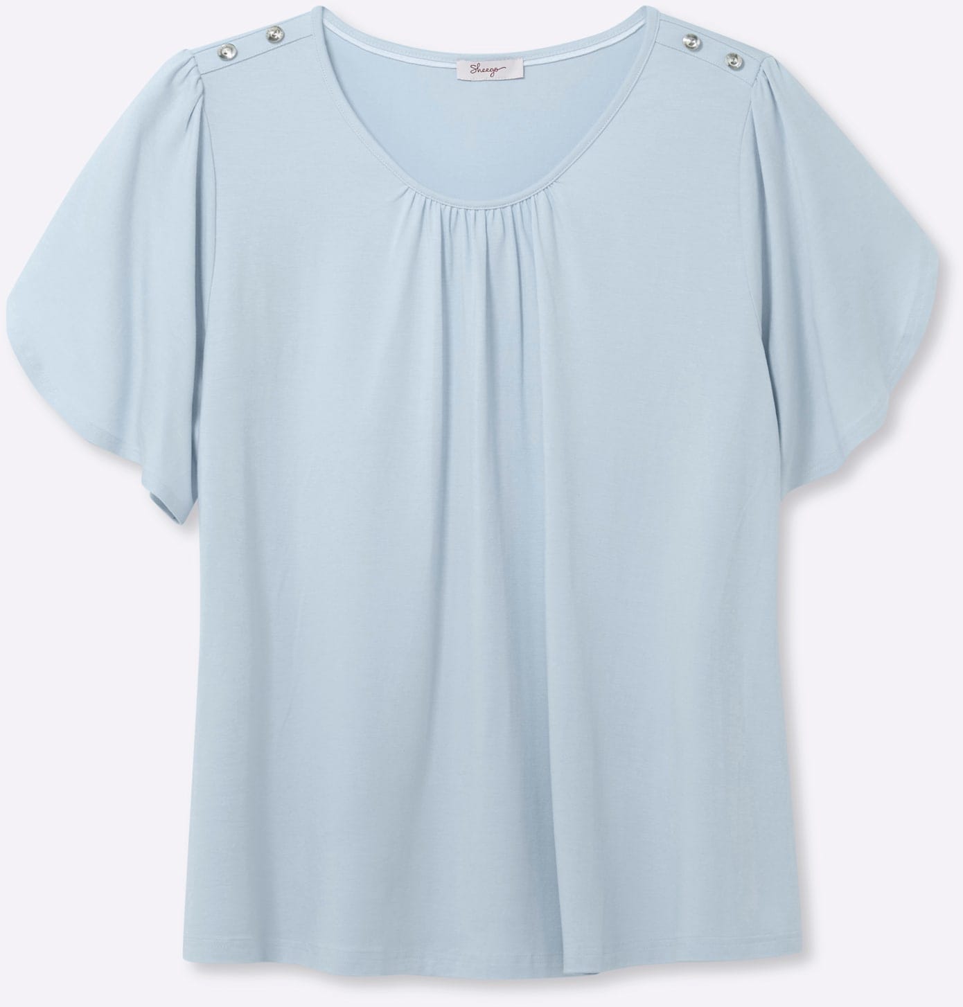 Sheego Rundhalsshirt »Shirt« 1