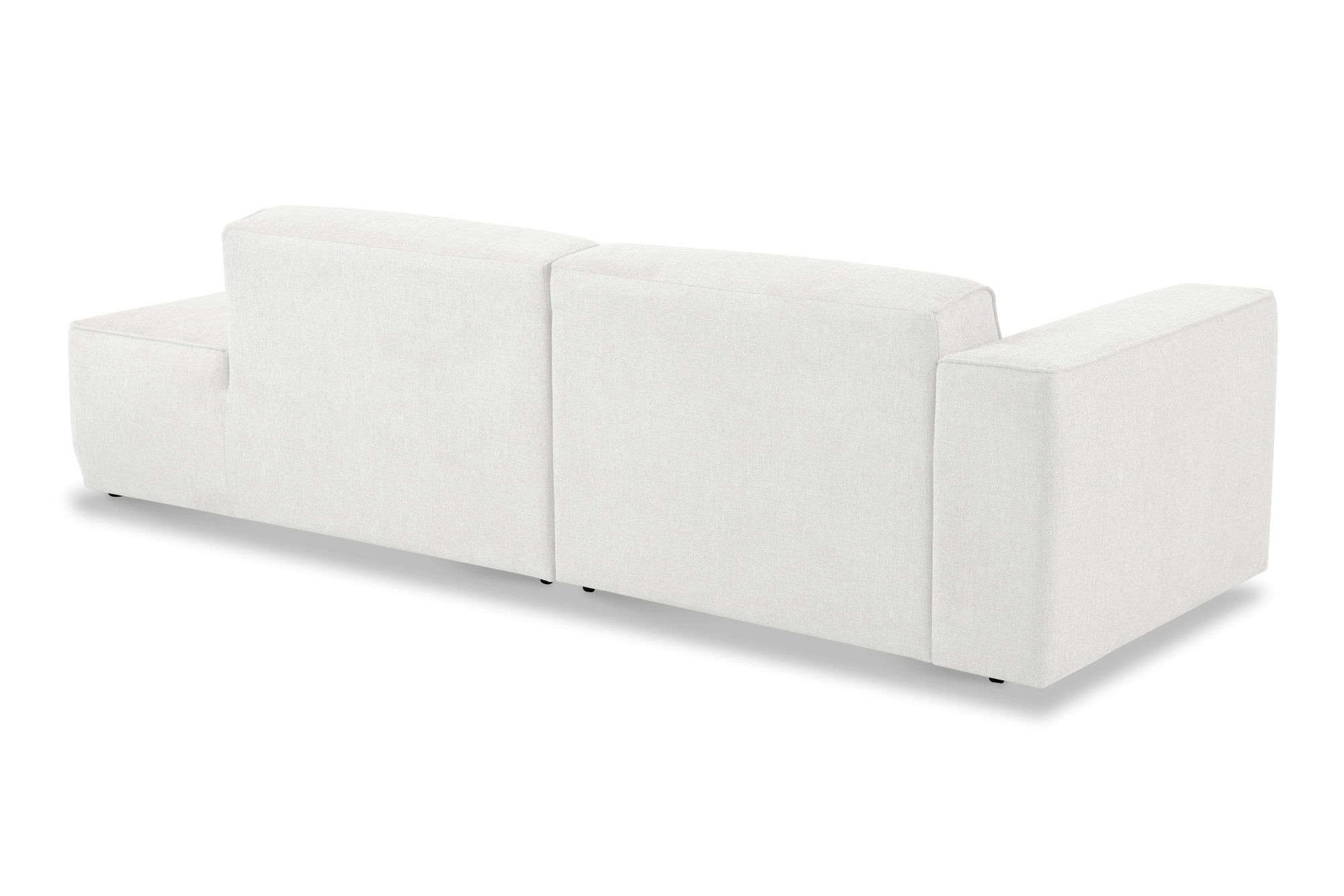 andas 2-Sitzer »Noord mit Kedernaht, Breite 227 cm« Cord, Struktur, Webstoff, mit Wellenunterfederung, Massivholzrahmen