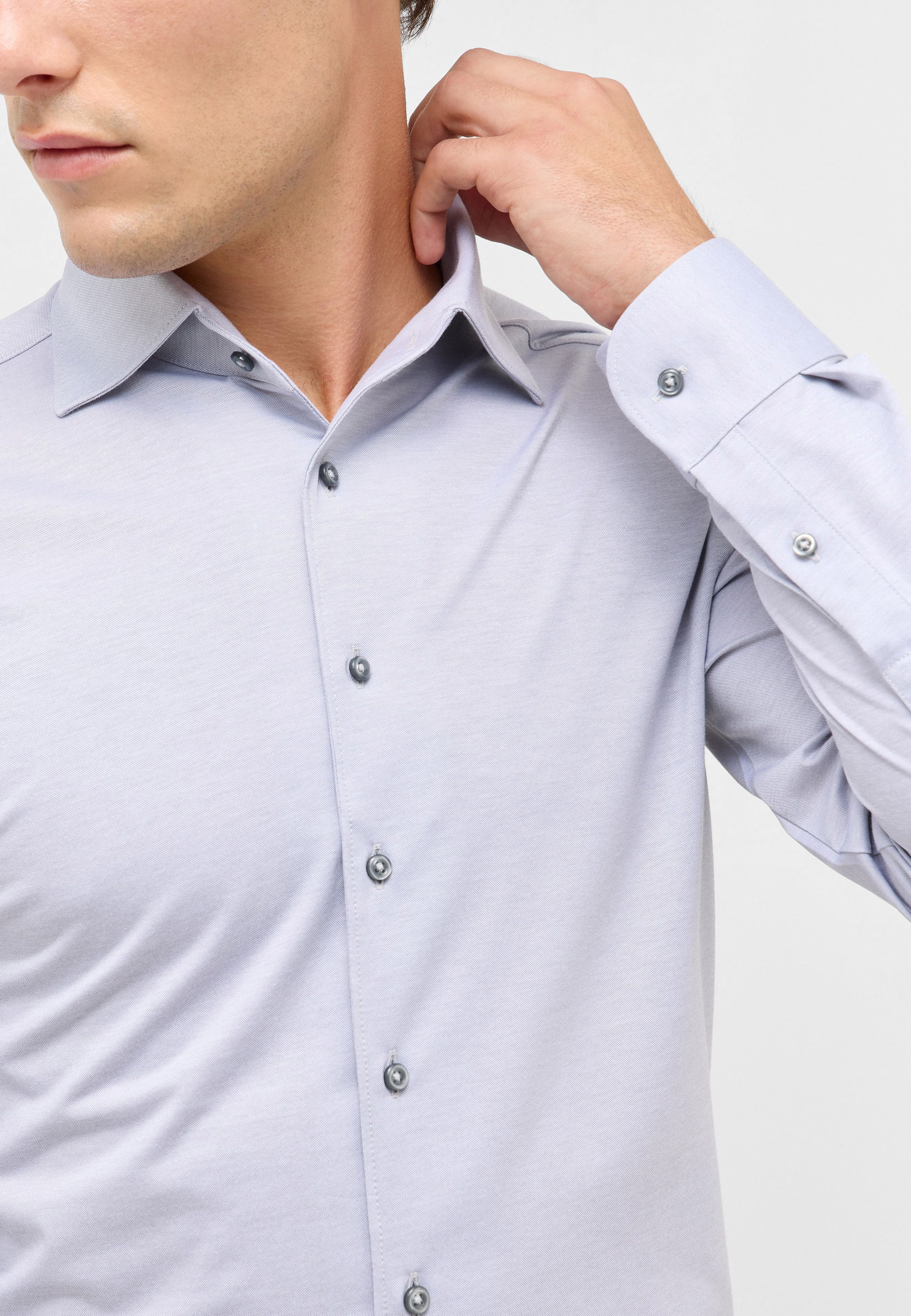 Eterna Langarmhemd »SLIM FIT« NON IRON (bügelfrei)